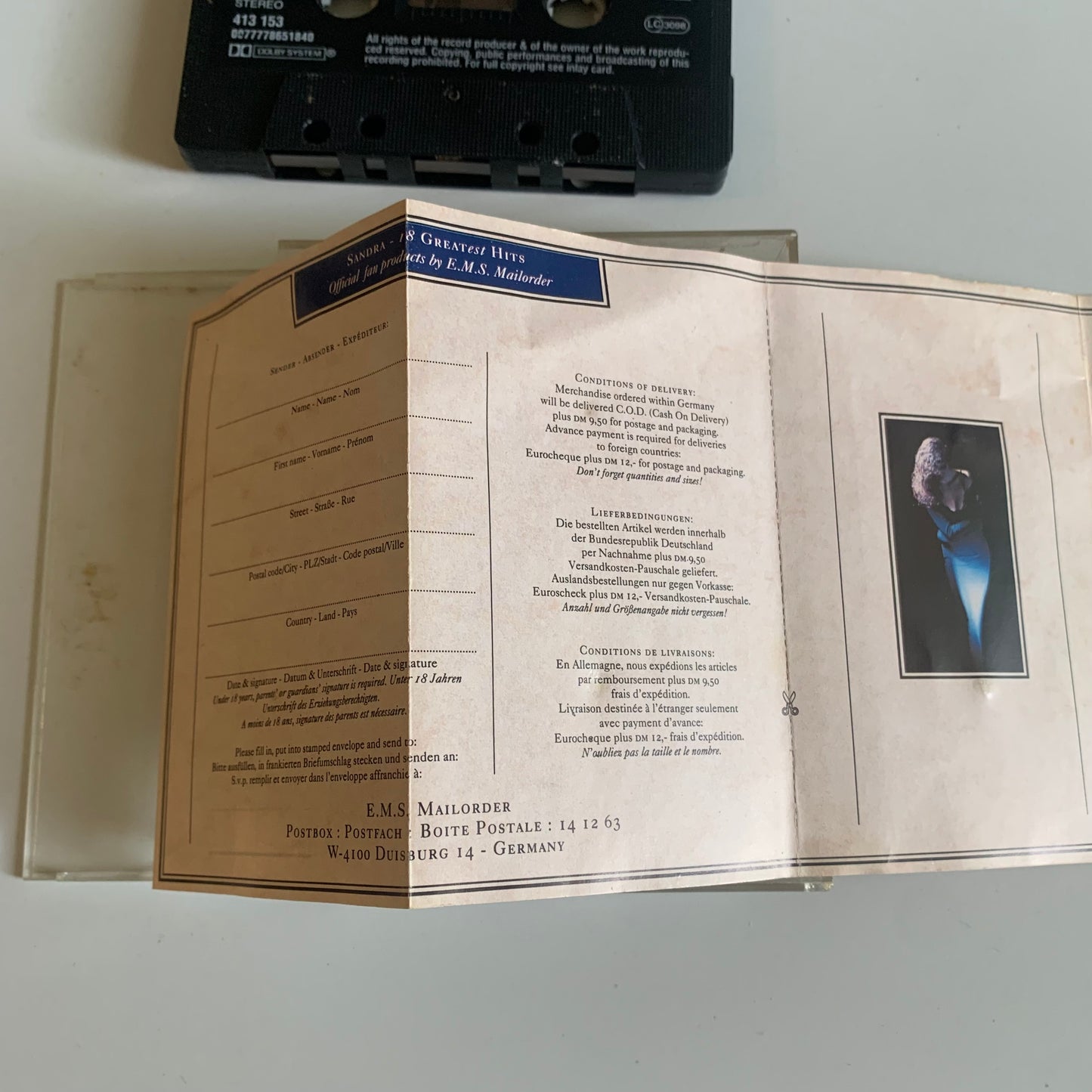 Sandra - 18 Greatest Hits - 1992 Occasion