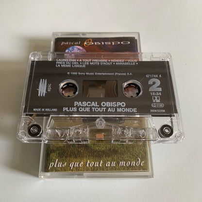 Pascal Obispo - Plus Que Tout Au Monde - 1992 Occasion