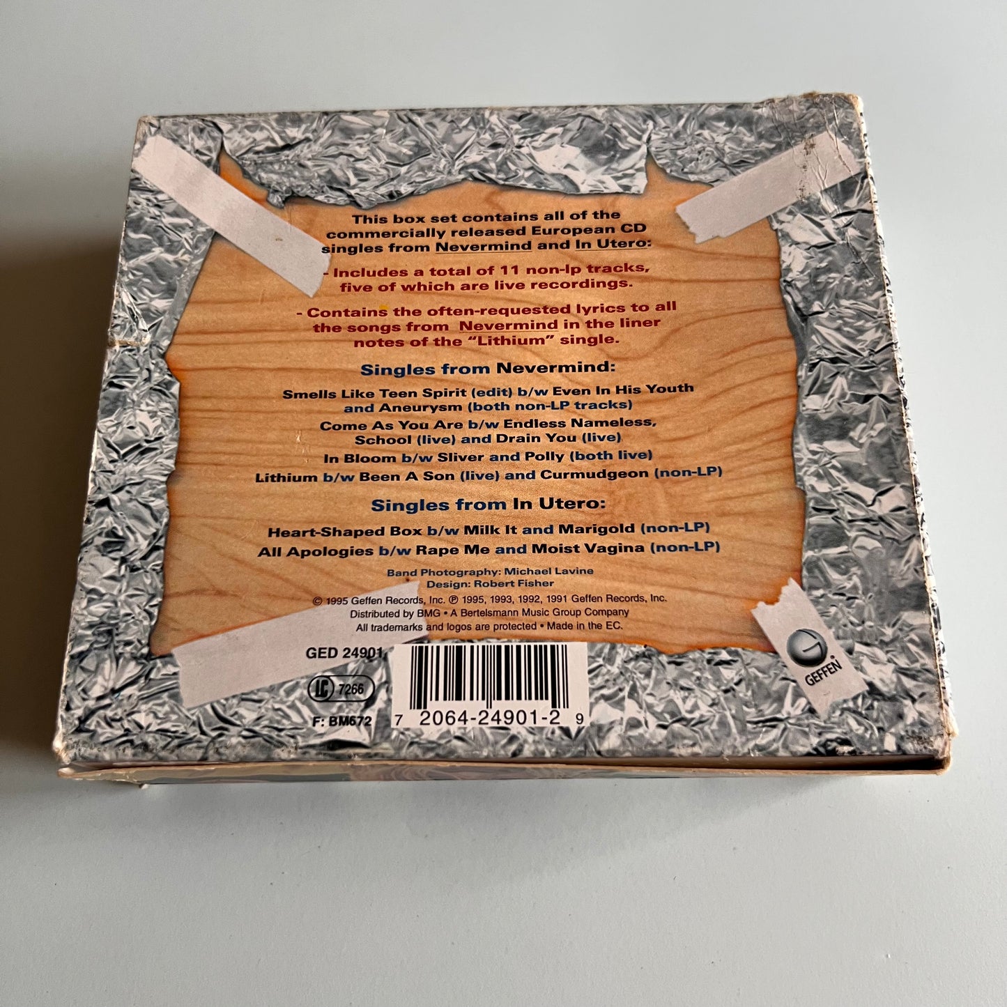 CD - Nirvana - Box Set 6 Singles - 2005