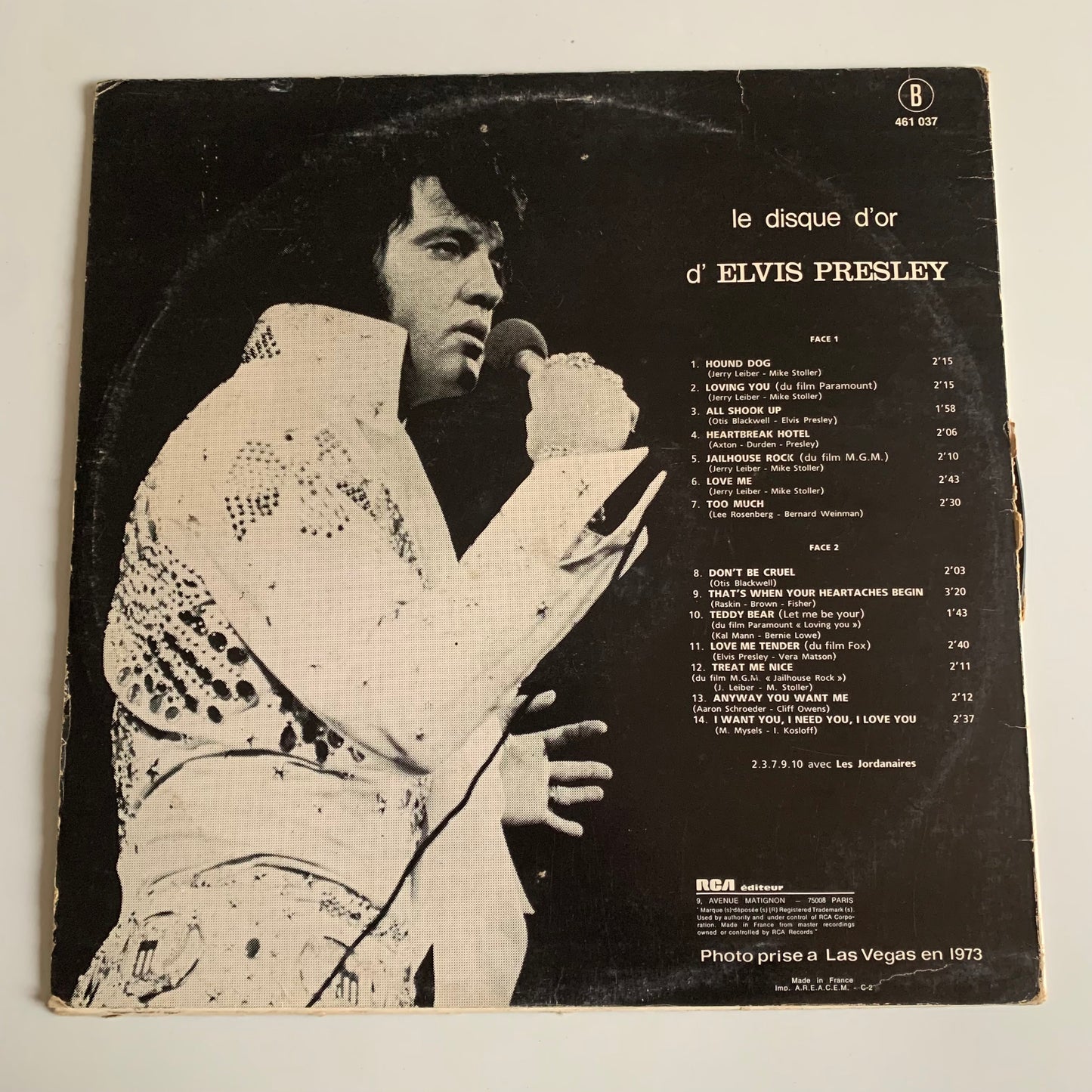 Elvis Presley - Le Disque D'or D'Elvis Presley - LP Occasion