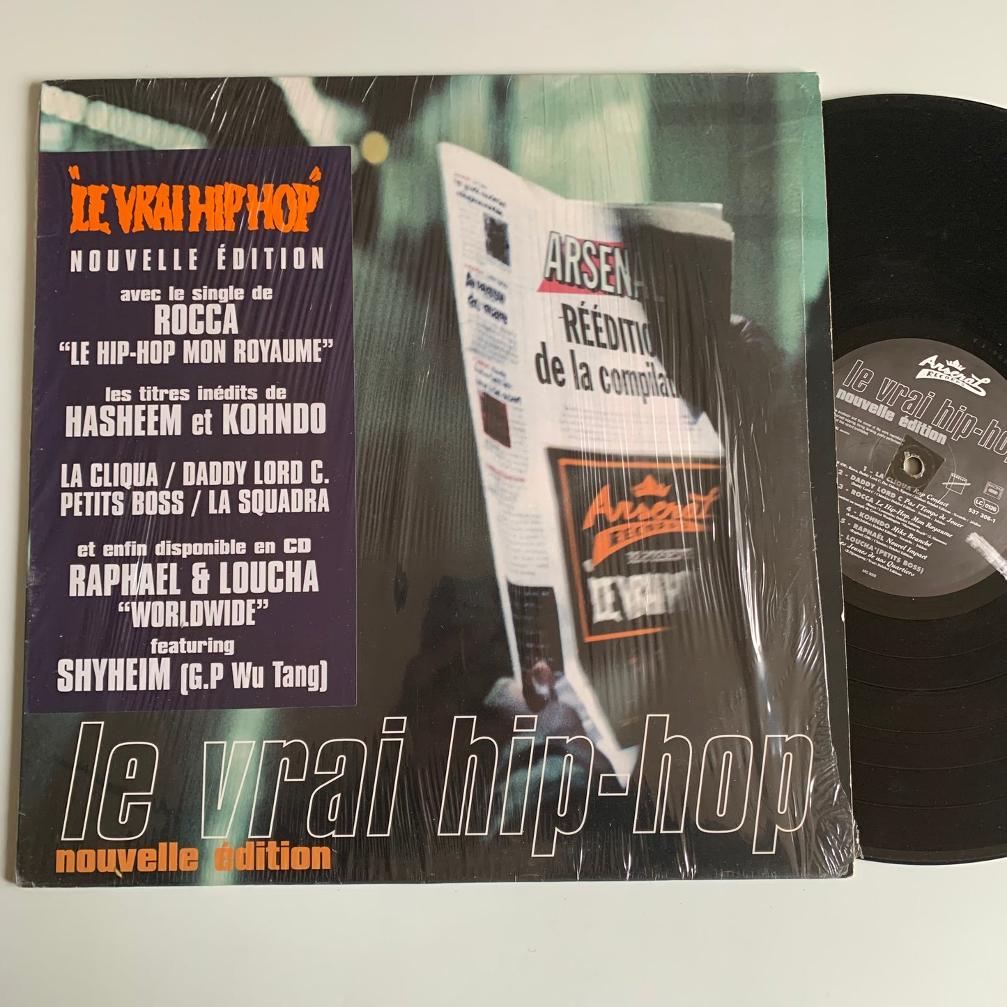 Compilation - Le Vrai Hip-Hop (Nouvelle Édition) - LP 1997