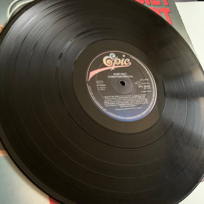 Quiet Riot - Condition Critical - LP 1984 Occasion