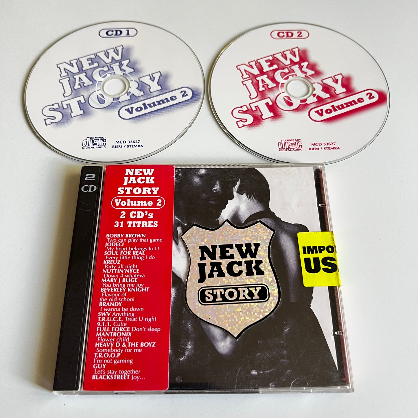 CD - Compilation - New Jack Story Volume 2 - 1995