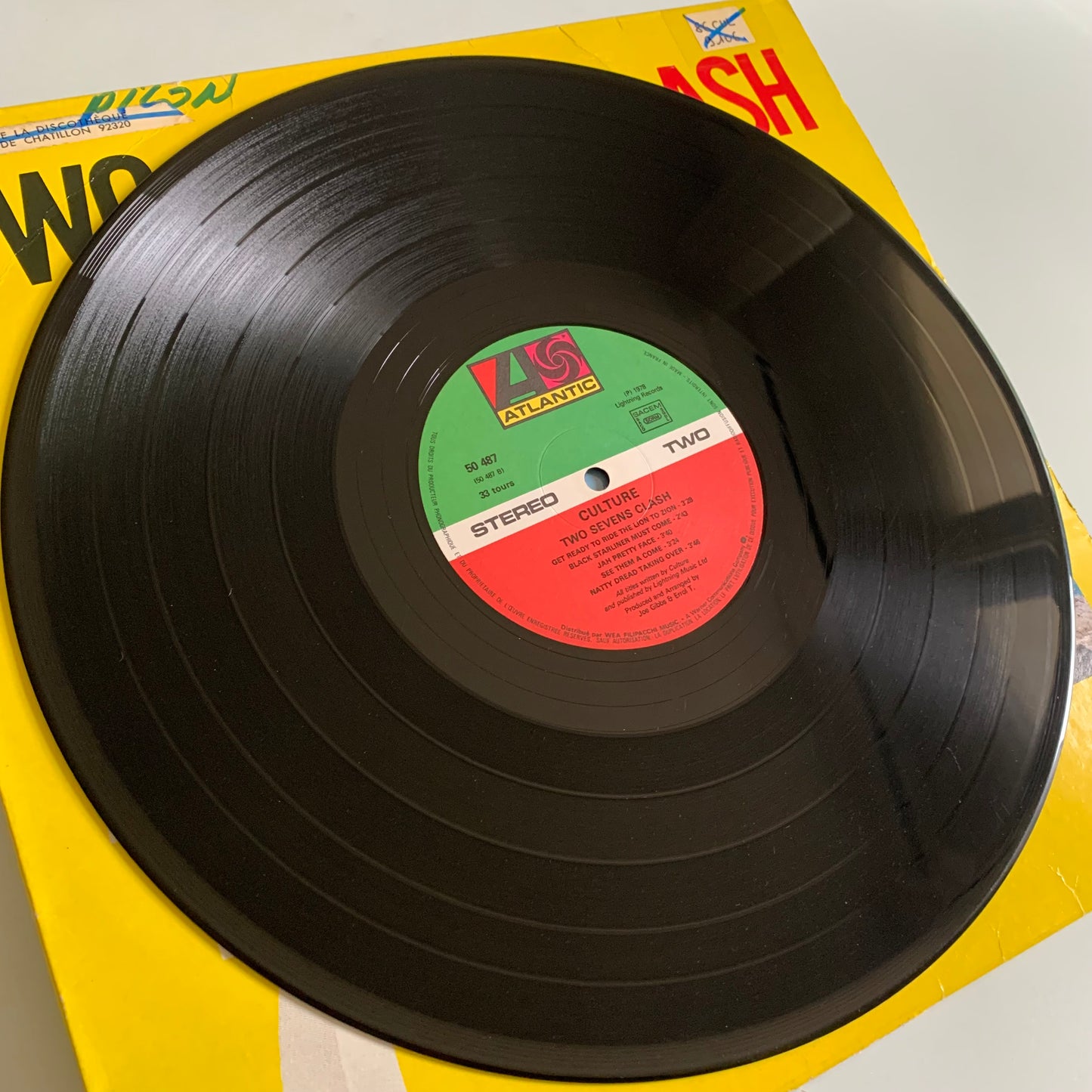 Culture - Two Sevens Clash - LP 1978 Occasion