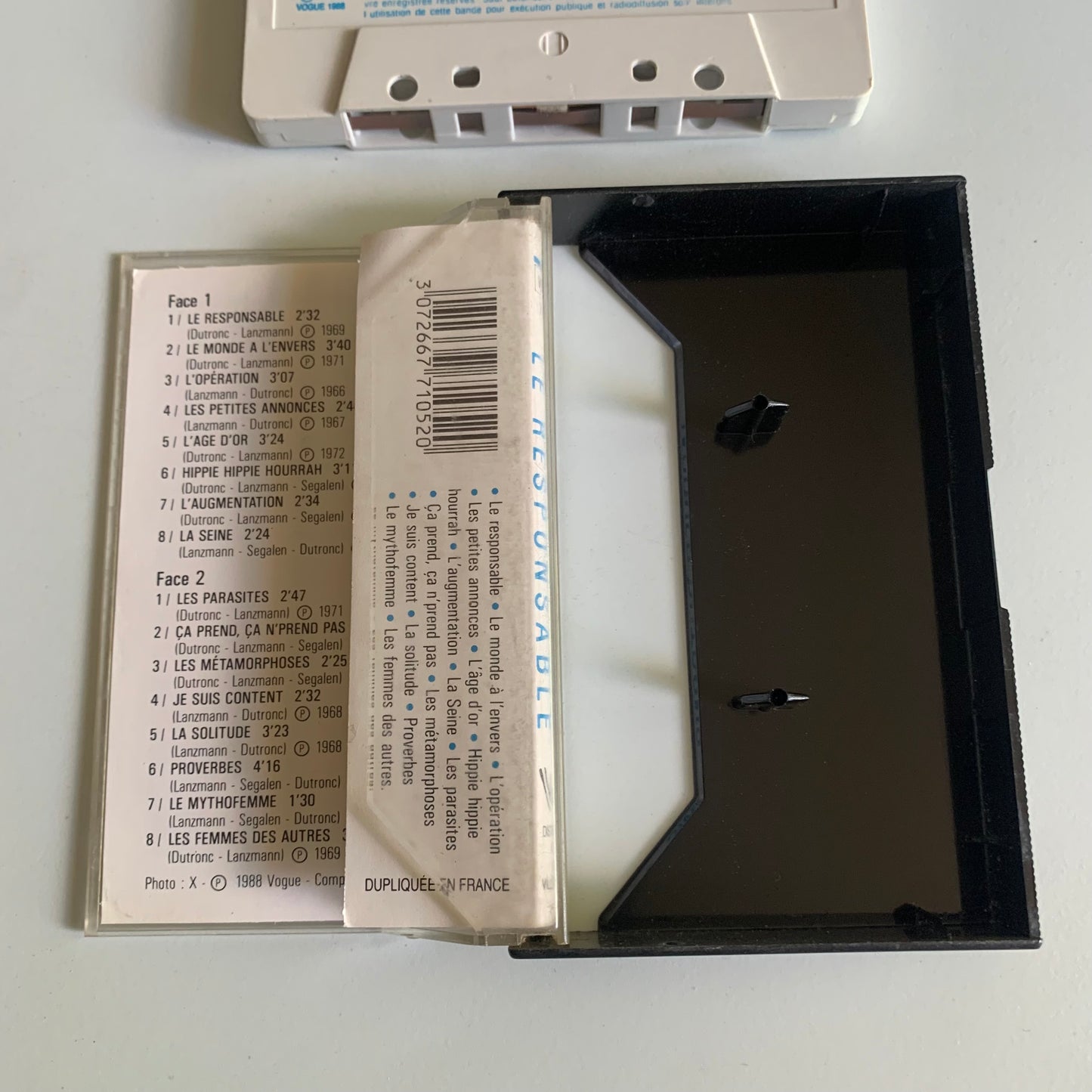 Jacques Dutronc - Le Responsable - 1988 Occasion