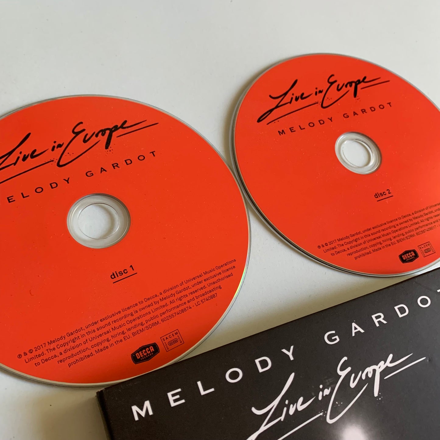 CD - Melody Gardot - Live In Europe - 2017 Occasion