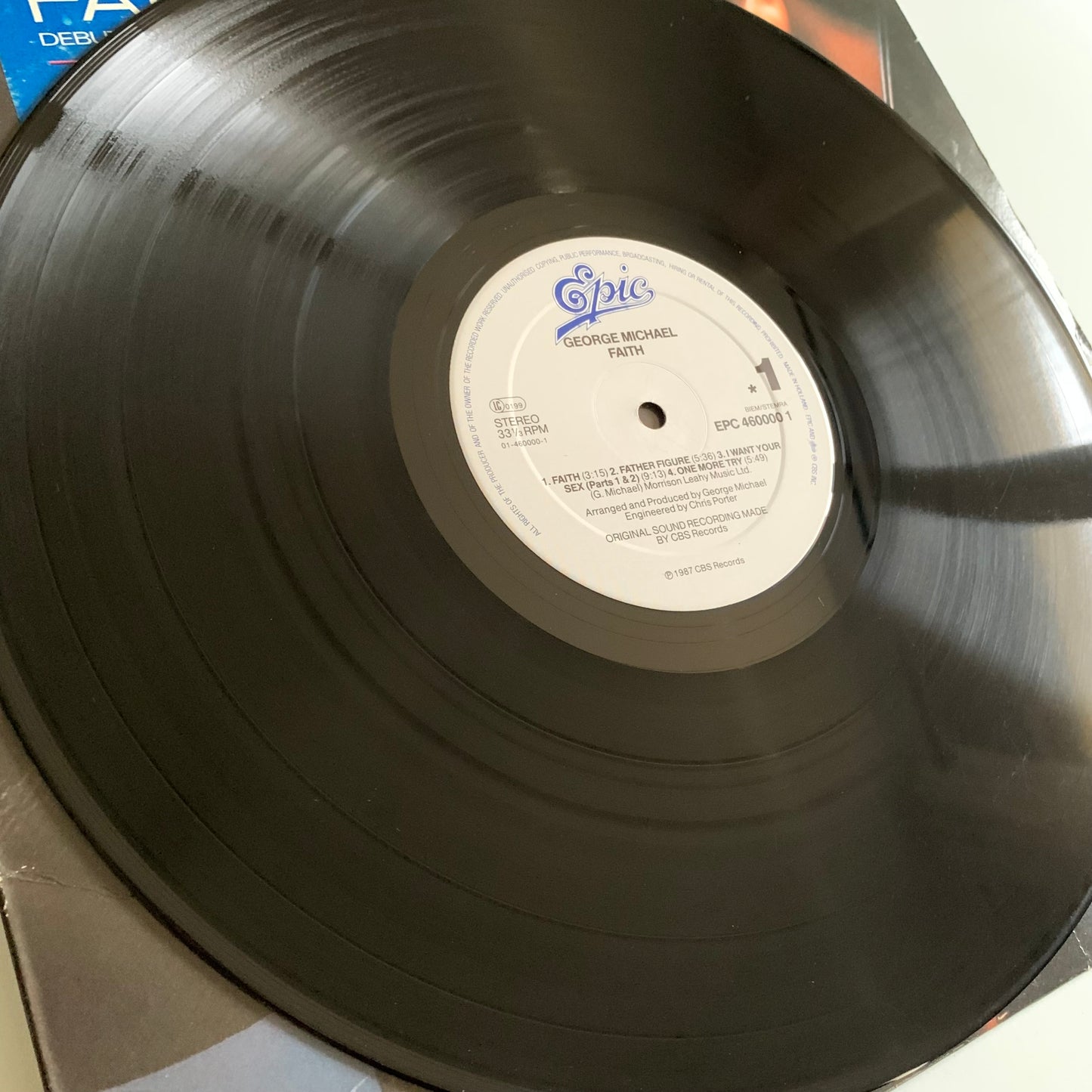 George Michael - Faith - LP 1987