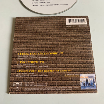 Lot CD Single - Manau - Tribu de Dana - Mais qui est la Belette - Fest Noz de Paname - L’Avenir est un long passé - Occasion