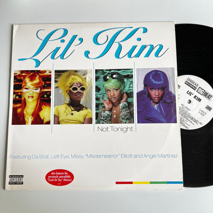 Lil' Kim - Da Brat - Left Eye - Missy Elliott - Angie Martinez - Not Tonight - Single 1997