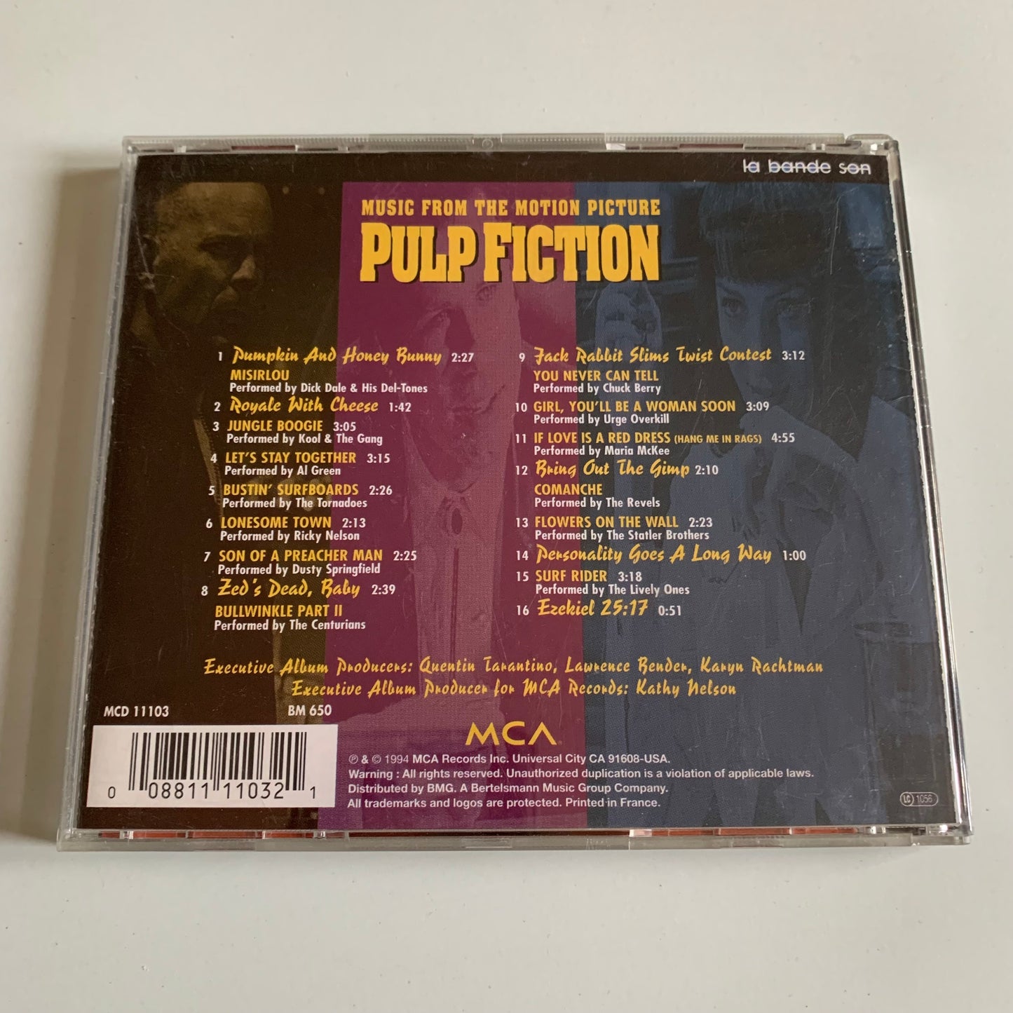 CD - Pulp Fiction (Music From The Motion Picture) - 1994 Occasion