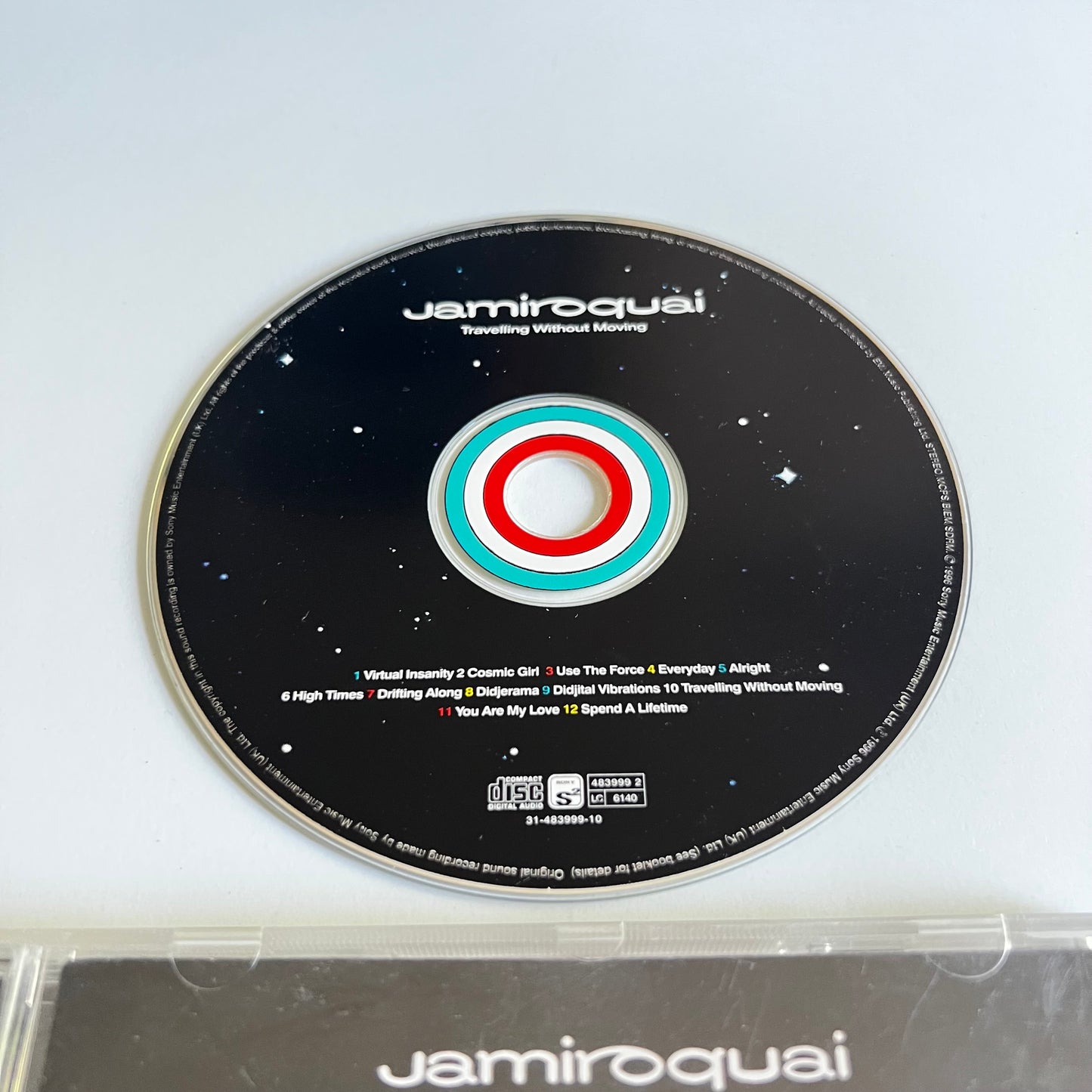 CD - Jamiroquai - Travelling Without Moving - 1996