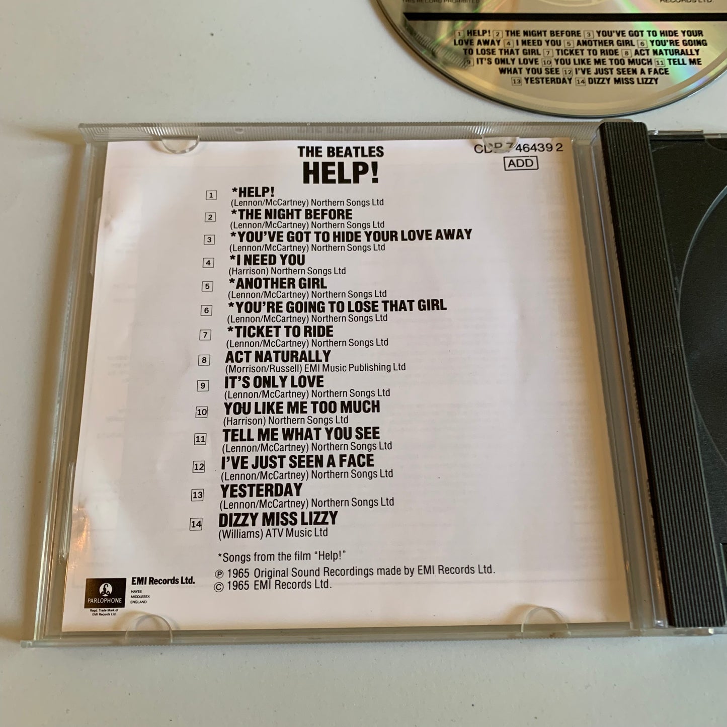 CD - The Beatles - Help - Occasion