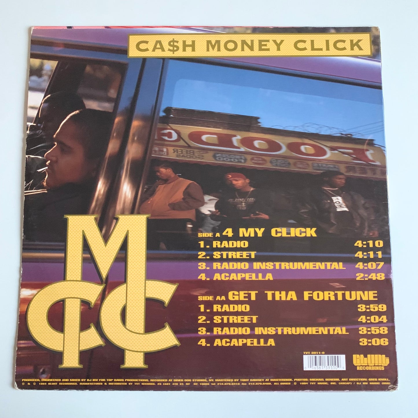 Ca$h Money Click - 4 My Click / Get Tha Fortune - Single 1994