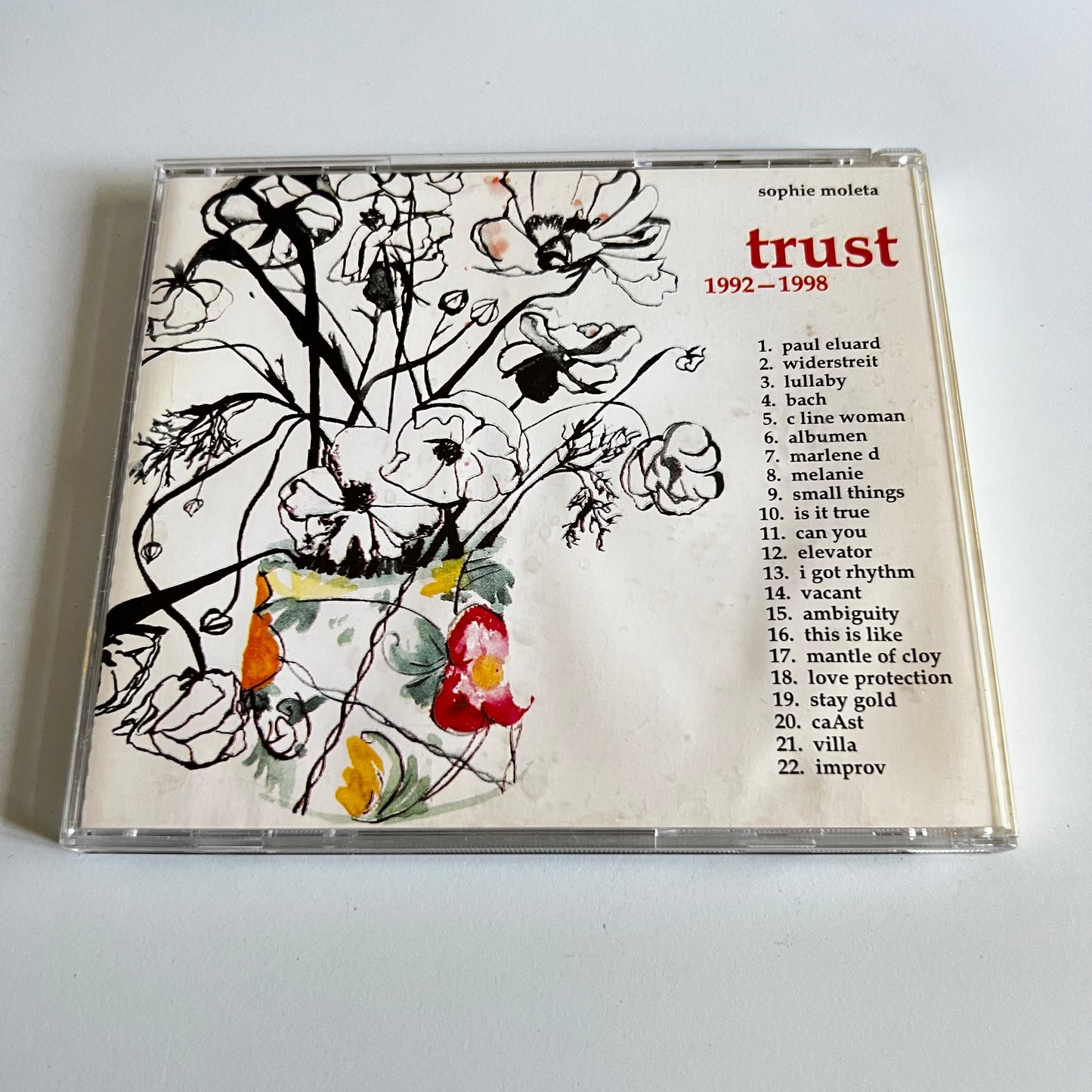 CD - Sophie Moleta - Trust - 1998