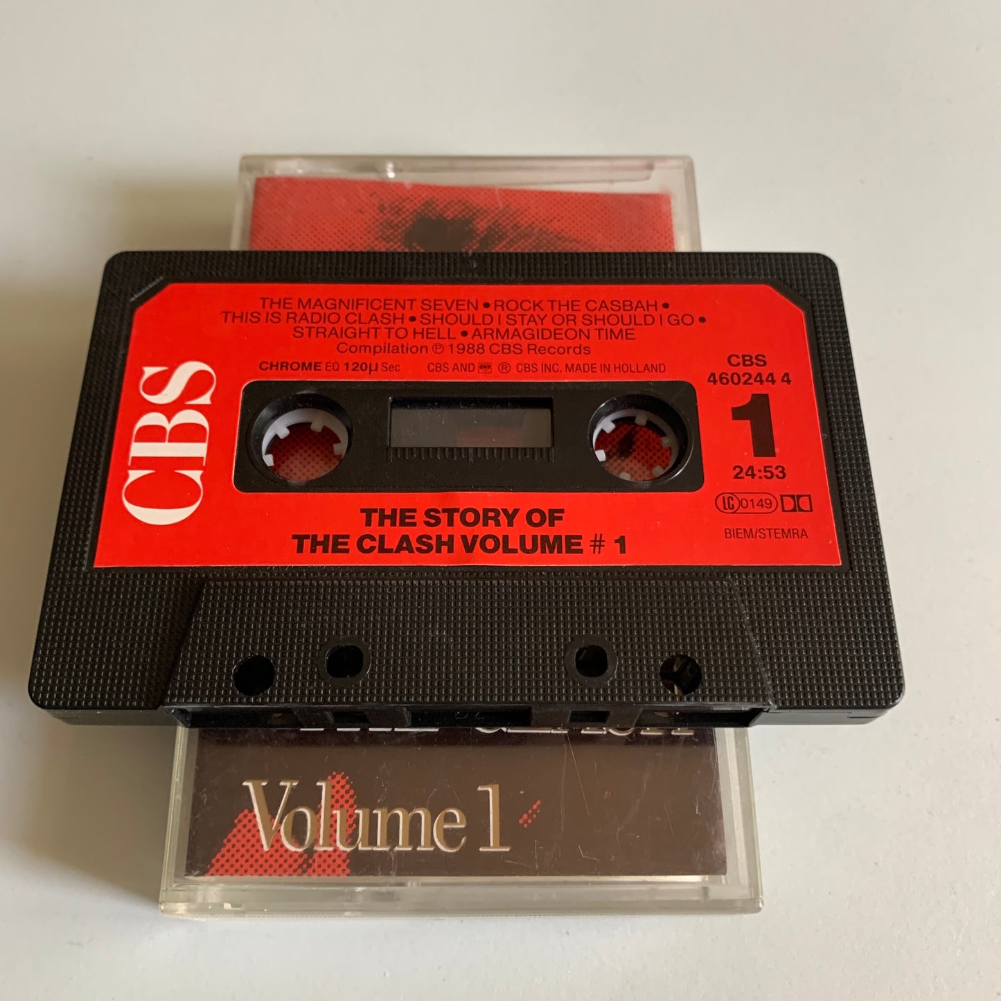 The Clash - The Story Of The Clash Volume 1 Tape 1 - 1988 Occasion