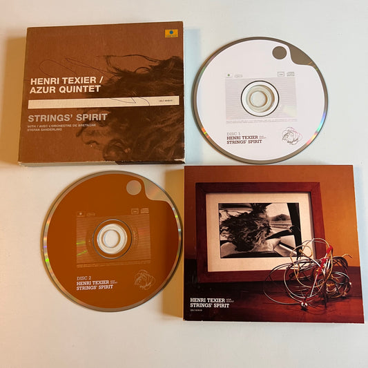 CD - Henri Texier - Azur Quintet - Strings' Spirit - 2002