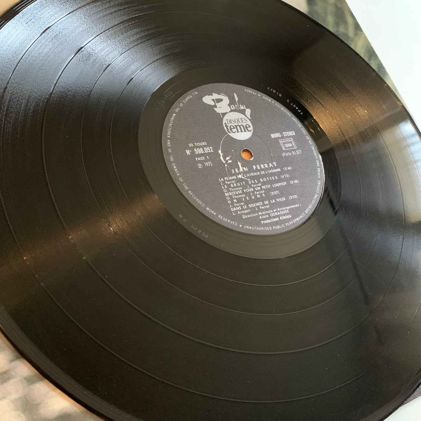 Jean Ferrat - Ferrat - LP 1975