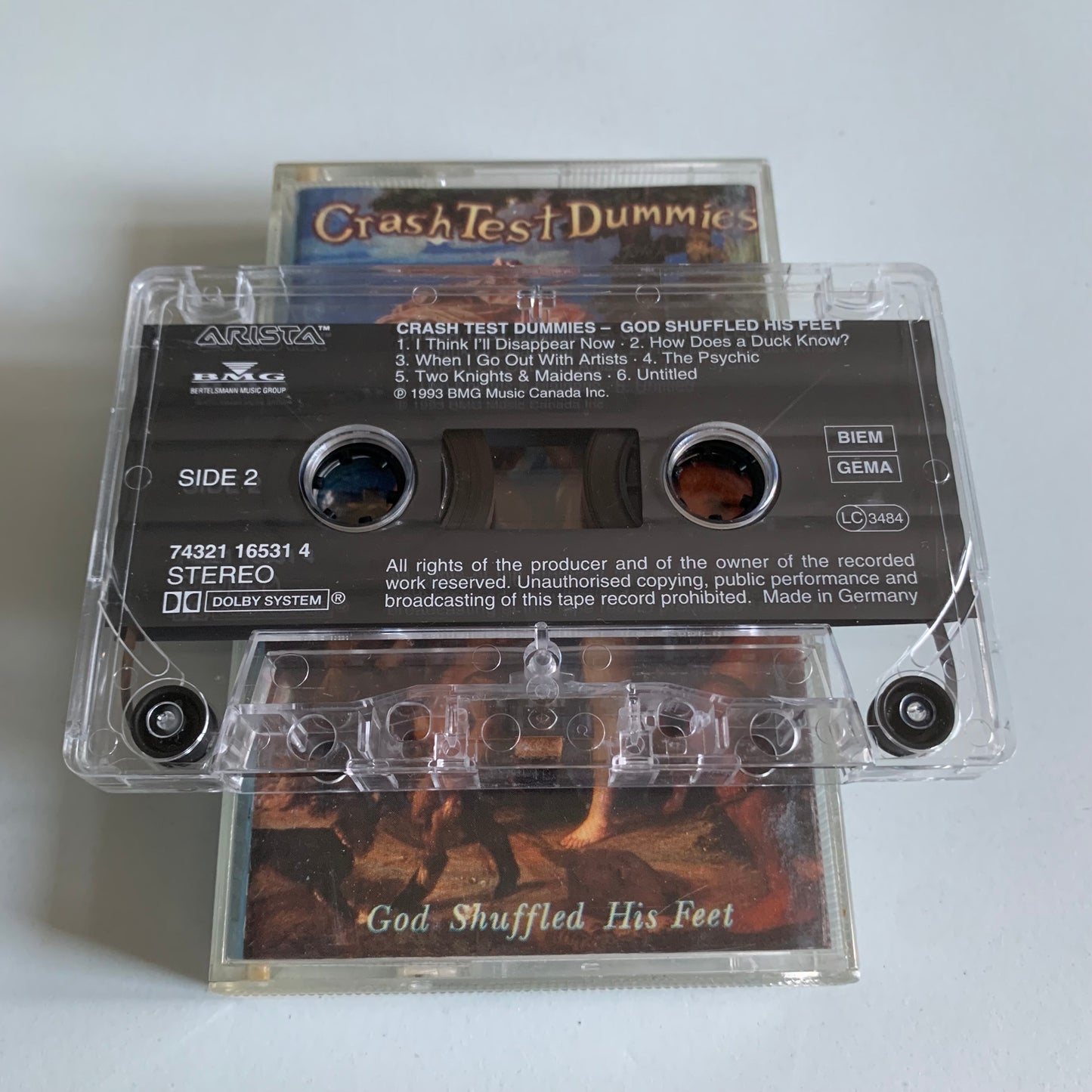 Crash Test Dummies - God Shuffled His Feet - 1993