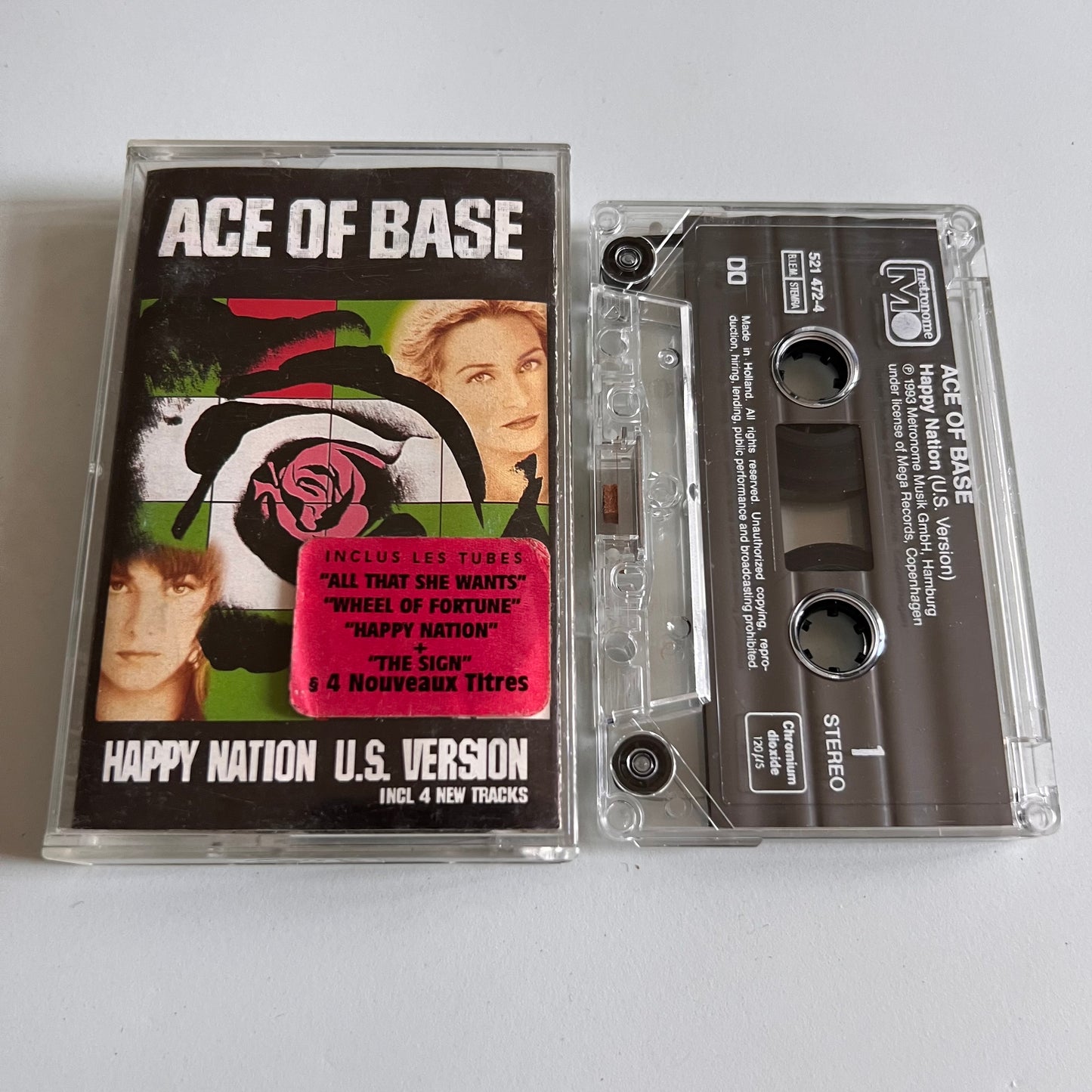 Ace Of Base - Happy Nation (U.S. Version) - 1993✨