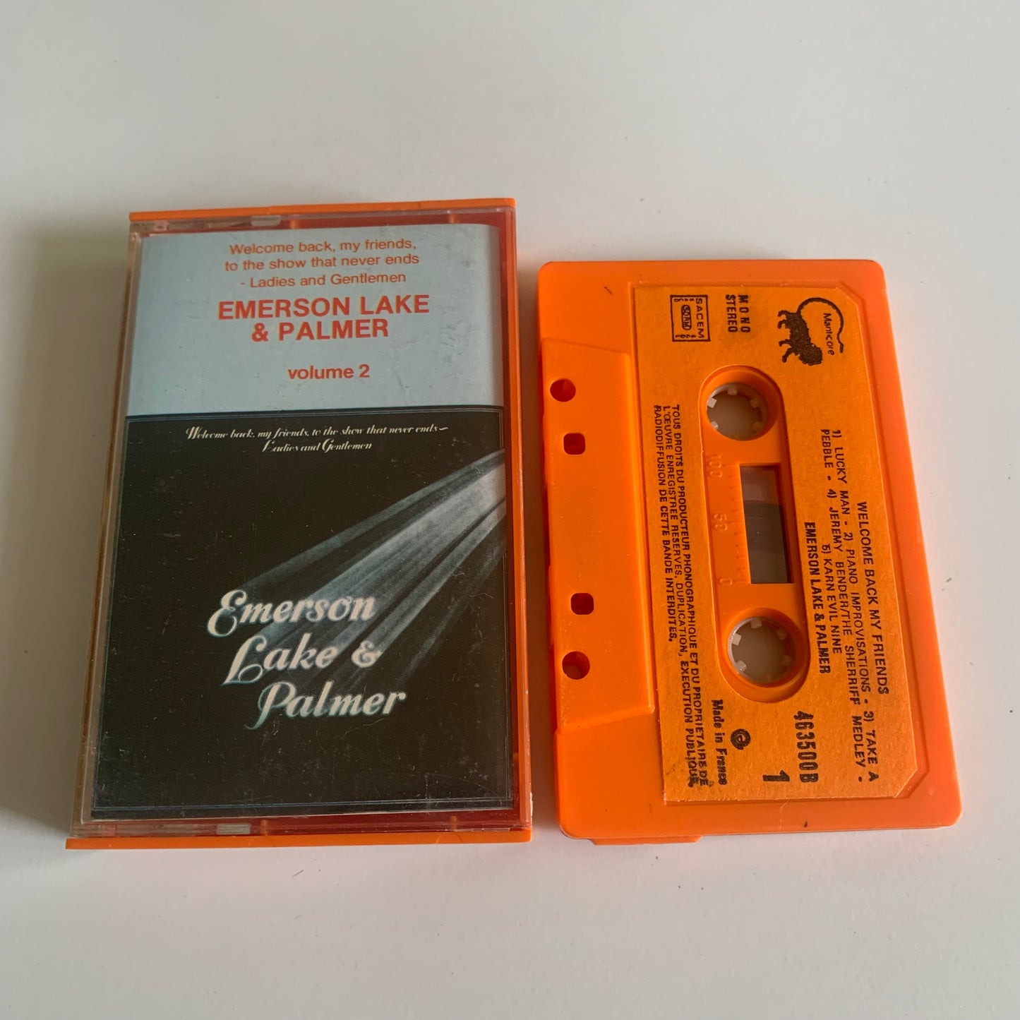 Emerson, Lake & Palmer - Welcome Back My Friends To The Show That Never Ends - Occasion