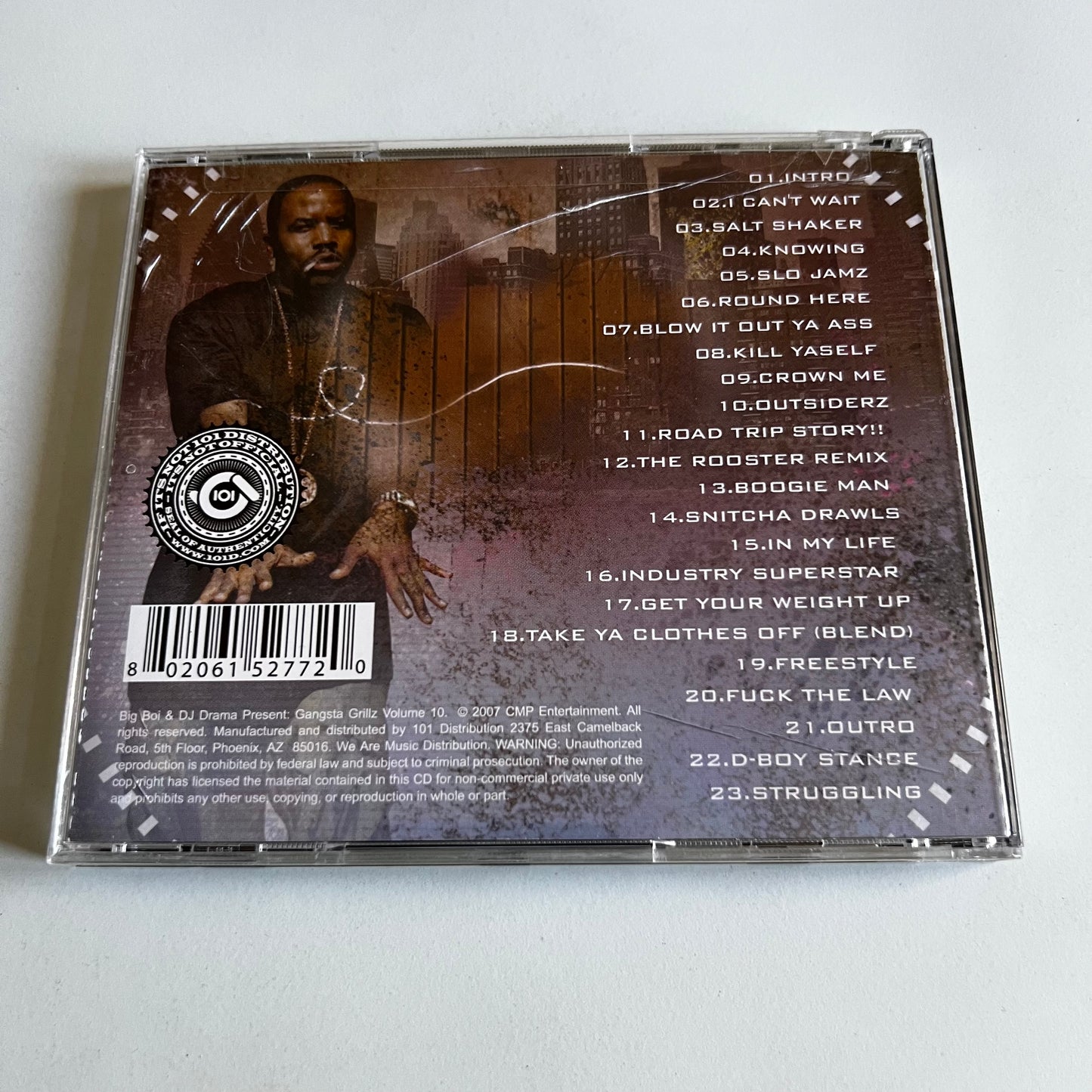 CD - DJ Drama - Big Boi - Gangsta Grillz X - 2007