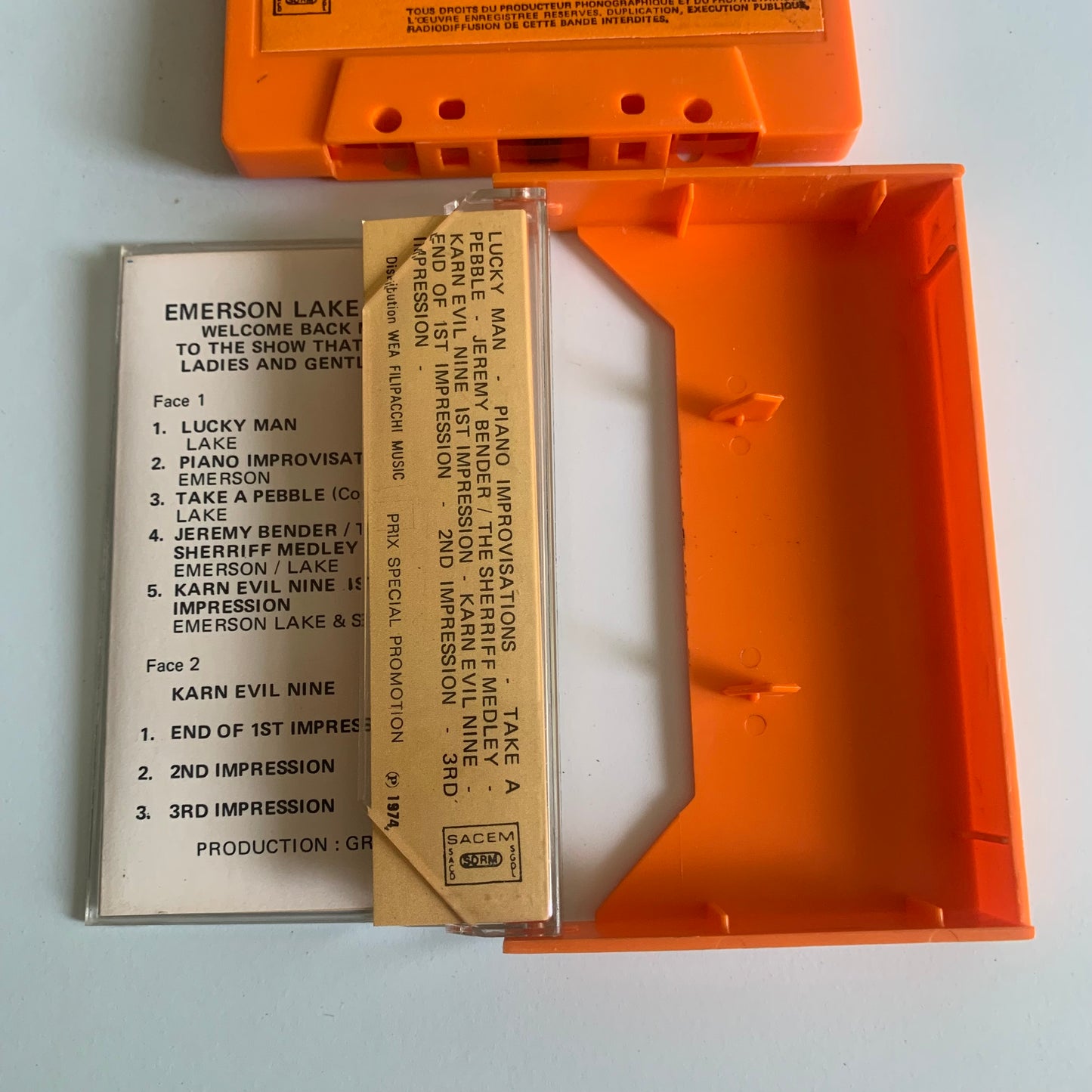 Emerson, Lake & Palmer - Welcome Back My Friends To The Show That Never Ends - Occasion