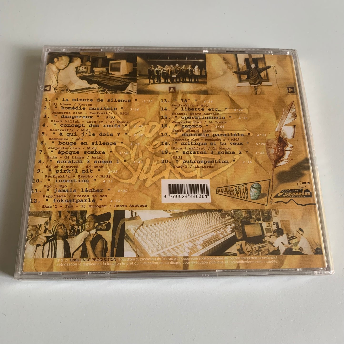 Jenporte Clan - Bouge En Silence - Les Fourberies De Skap'1: Act 3 - 2001 Neuf sous Blister