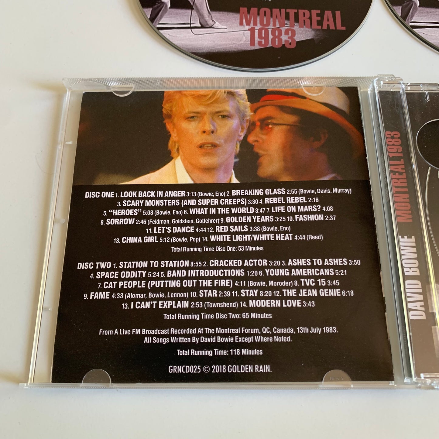 David Bowie - Montreal 1983 - 2018 Occasion