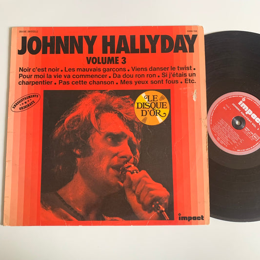 Johnny Hallyday - Volume 3 - LP 1977 Occasion