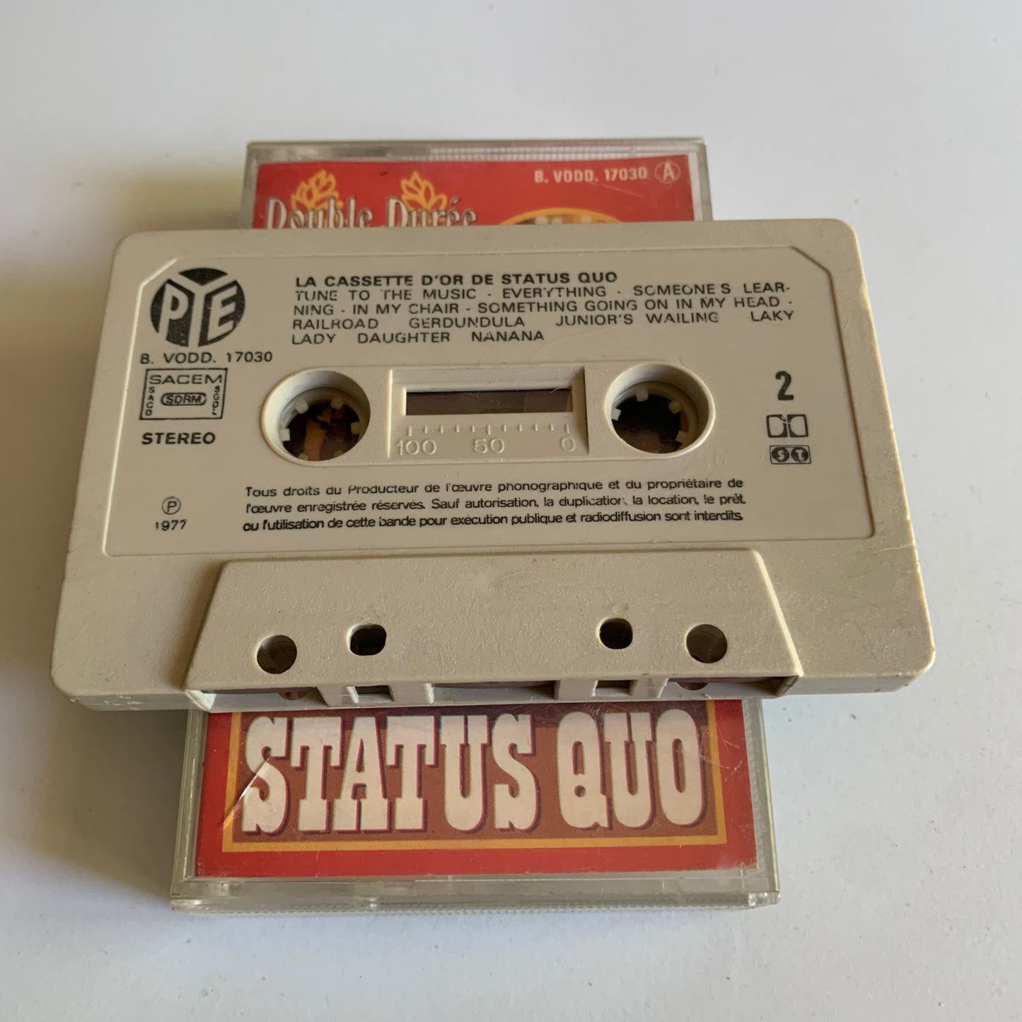 Status Quo - La Cassette D'Or De Status Quo - 1977 Occasion