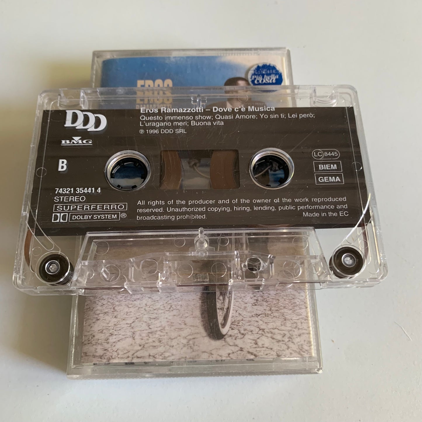 Eros Ramazzotti - Dove C'è Musica - 1996 Occasion