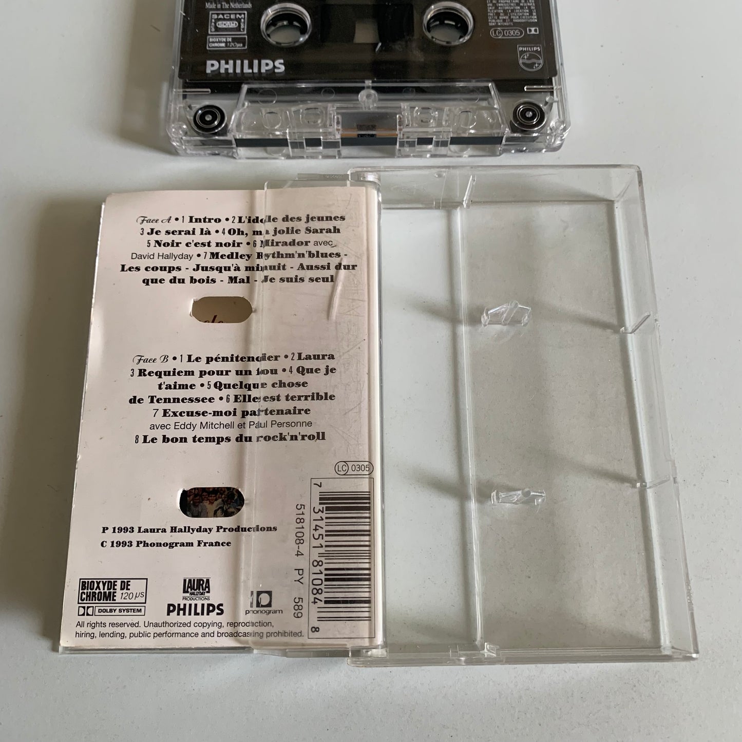 Johnny Hallyday - Parc Des Princes 1993 - Occasion