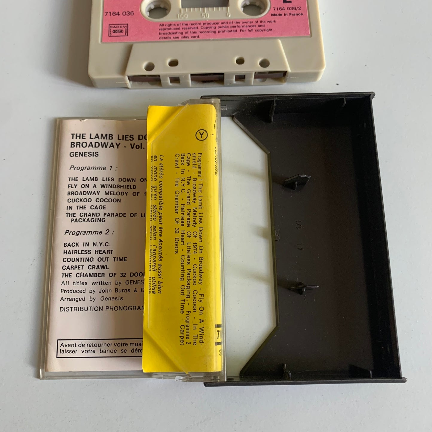 Genesis - The Lamb Lies Down On Broadway Vol 1 - 1974 Occasion