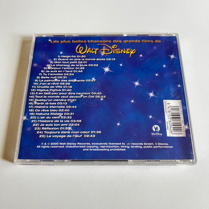CD - Les Plus Belles Chansons Des Grands Films De Walt Disney - 2000