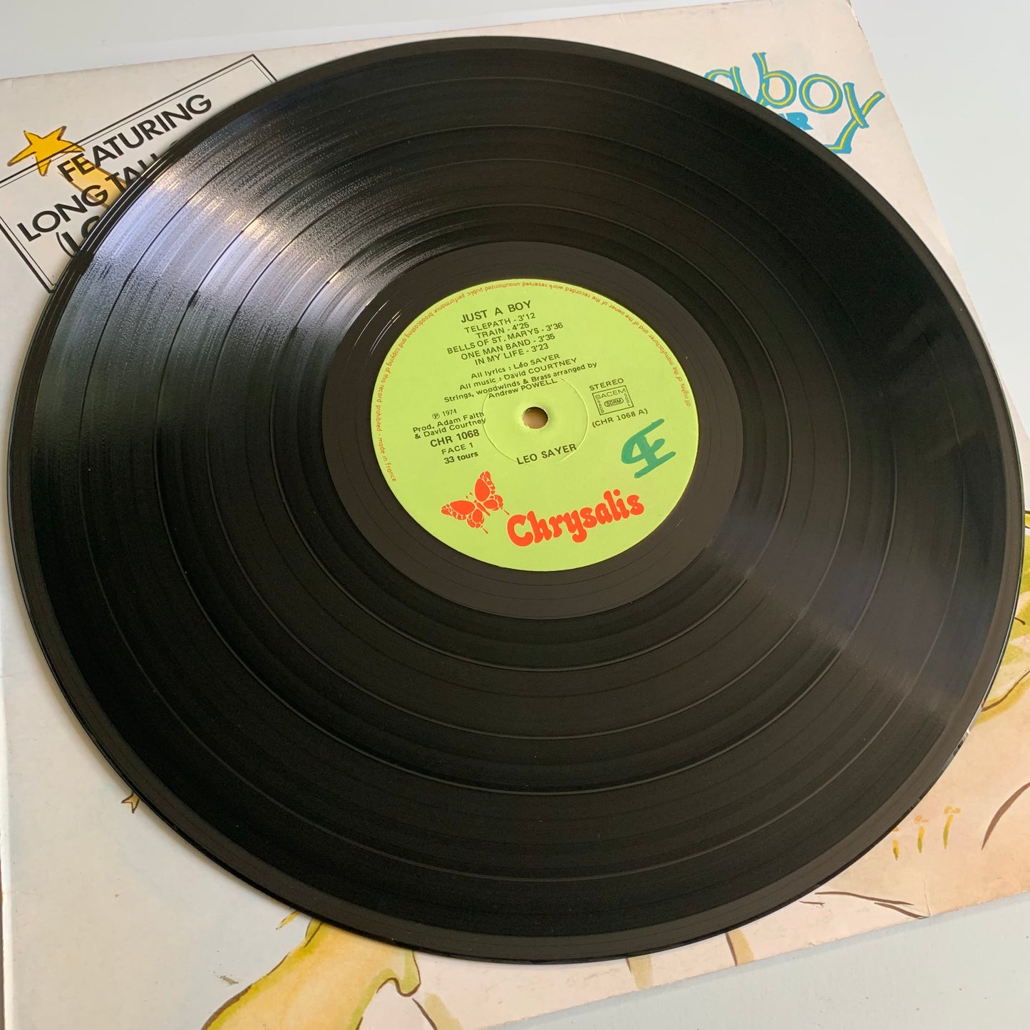 Leo Sayer - Just A Boy - LP 1974 Occasion