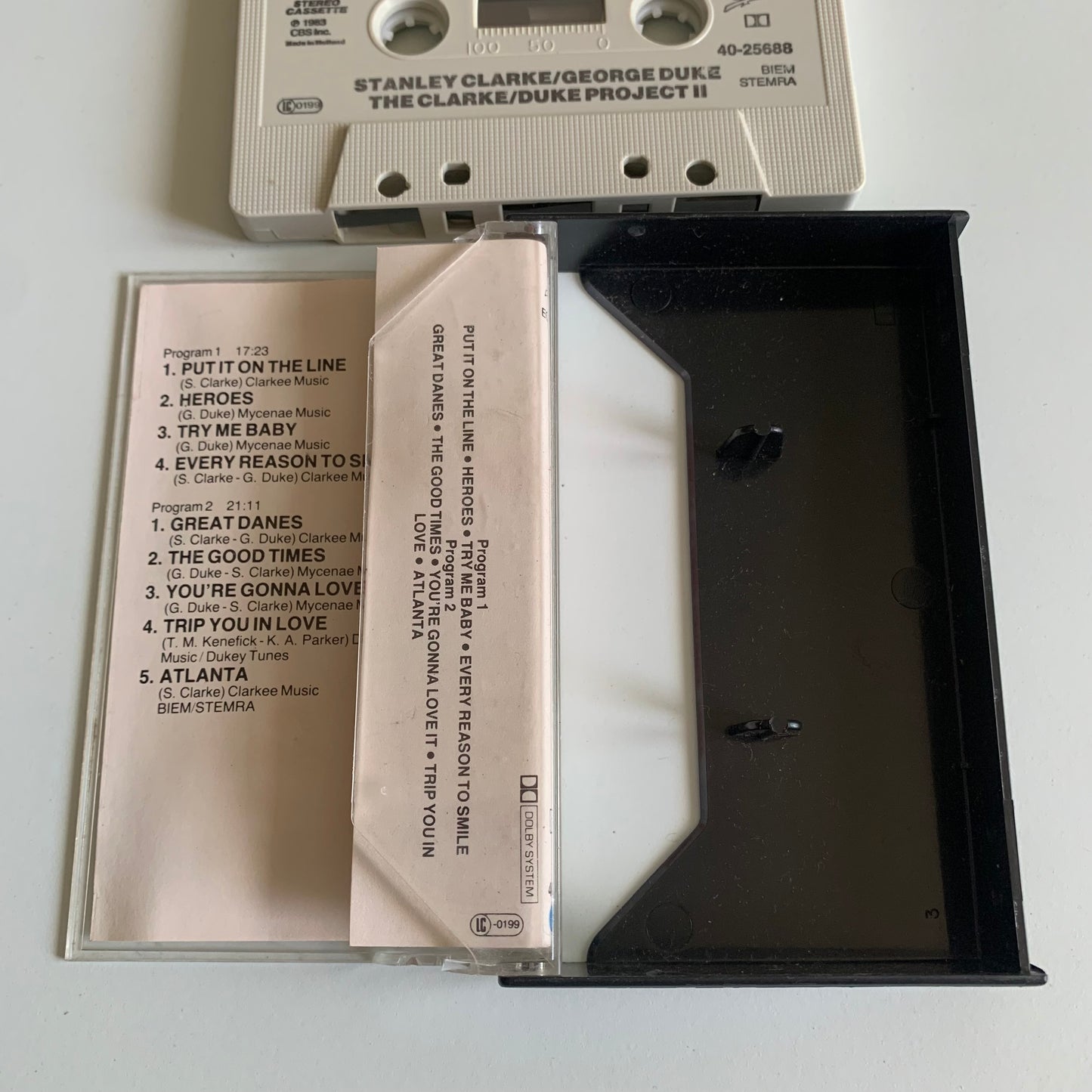 Stanley Clarke/George Duke - The Clarke / Duke Project II - 1983 Occasion