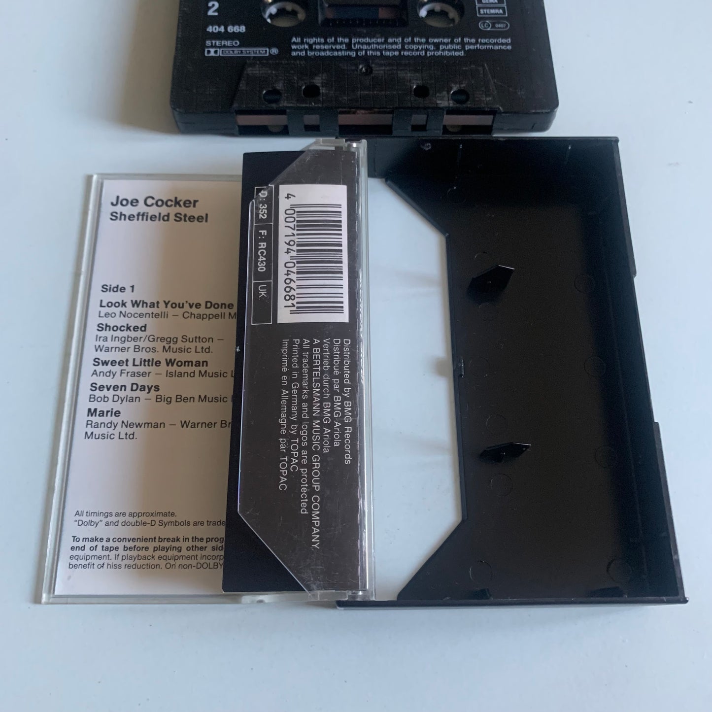 Joe Cocker - Sheffield Steel - 1982 Occasion