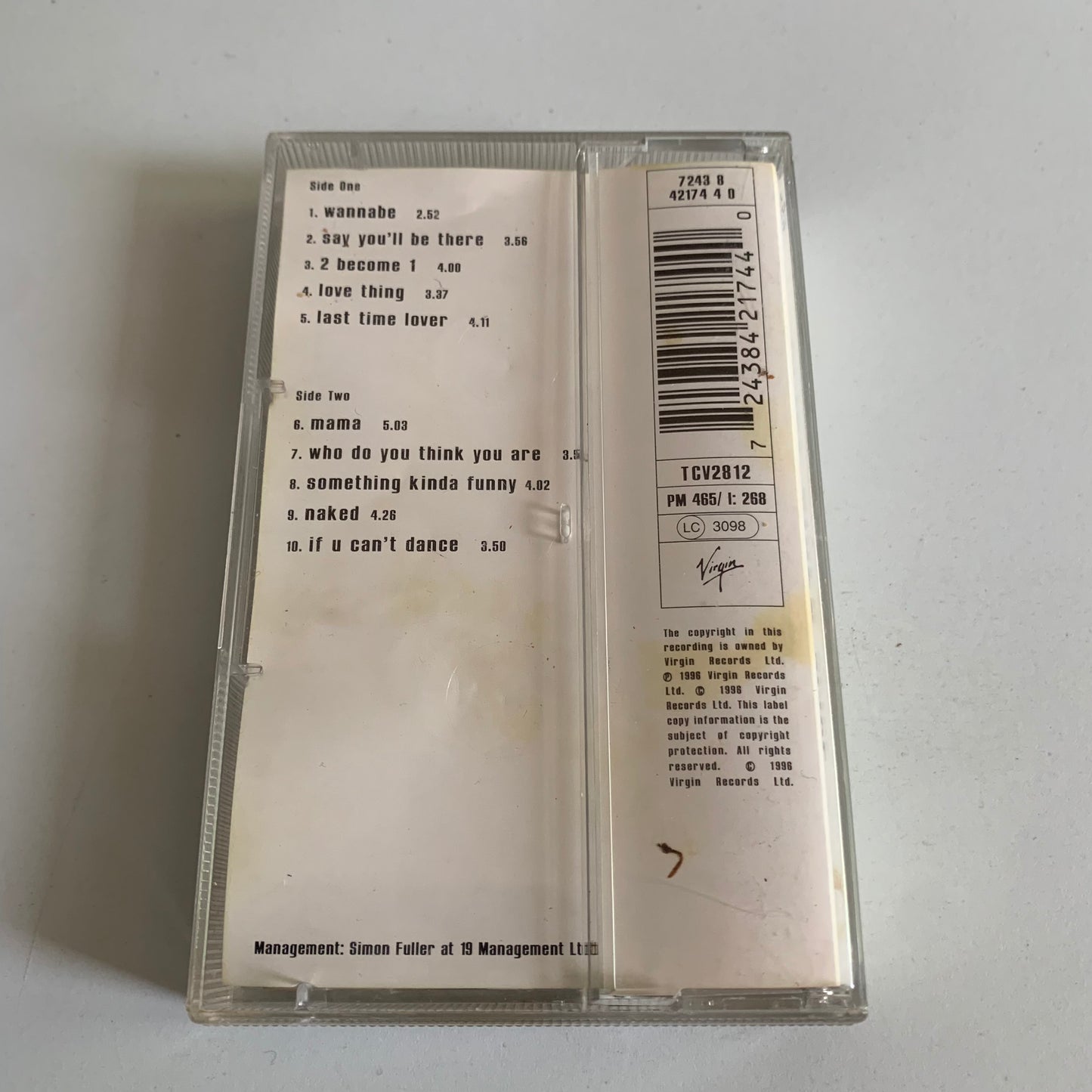 Spice Girls - Spice - 1996 Occasion