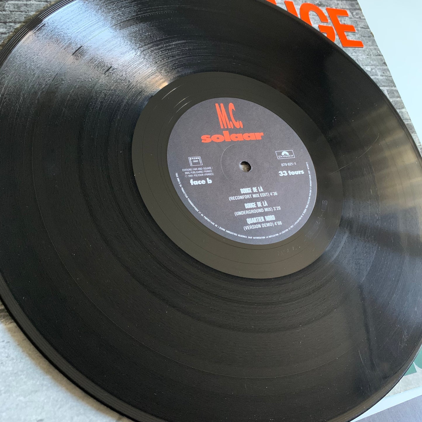 MC Solaar - Bouge De Là (Remix) - Single 1991