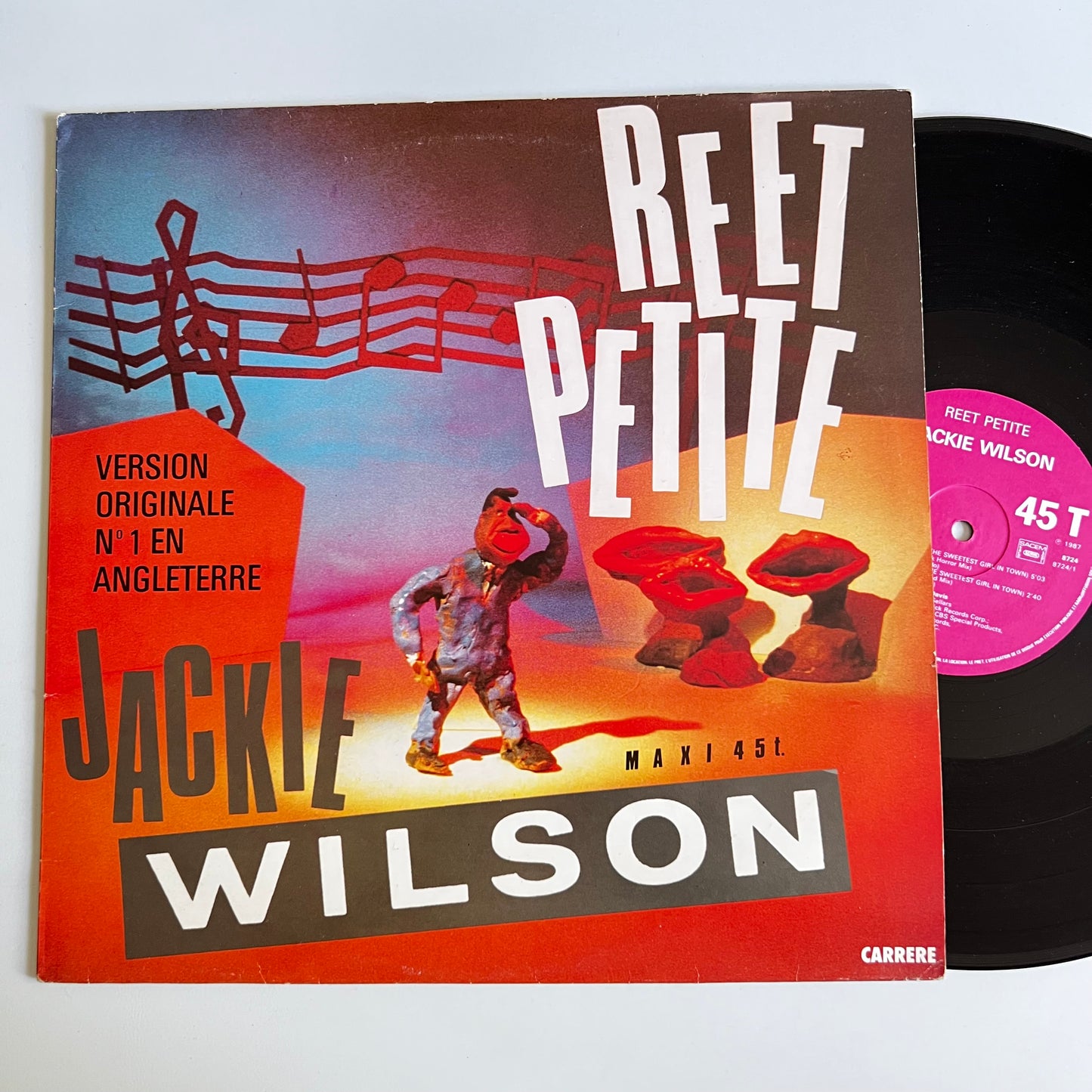 Jackie Wilson - Reet Petite - Maxi Single 1987