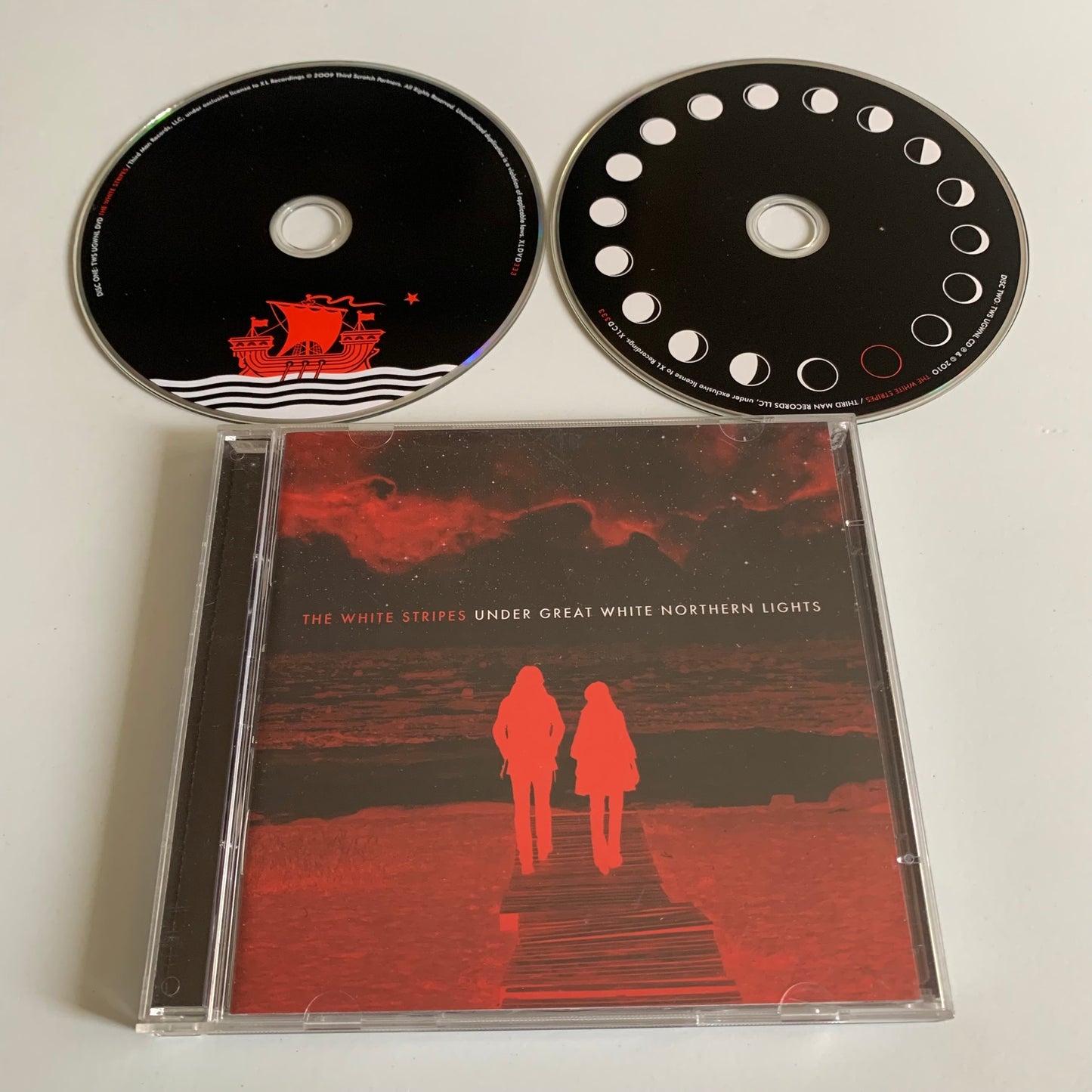 CD - The White Stripes - Under Great White Northern Lights - 2010