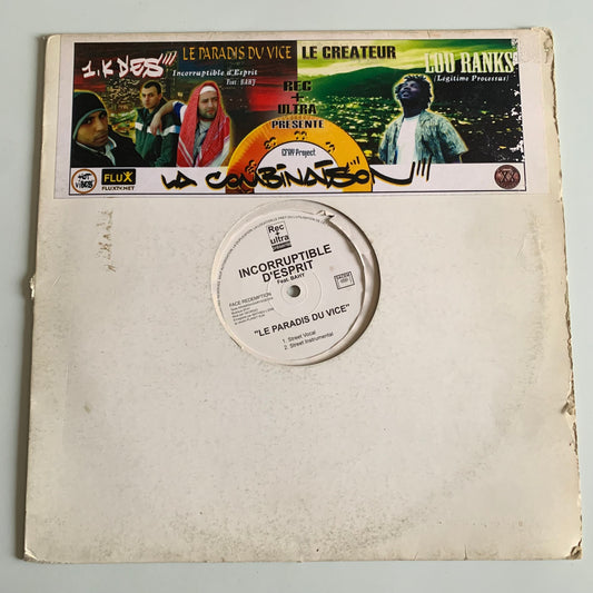 Incorruptible D'Esprit - Looranks - Le Paradis Du Vice / Créateur - 12“ Occasion