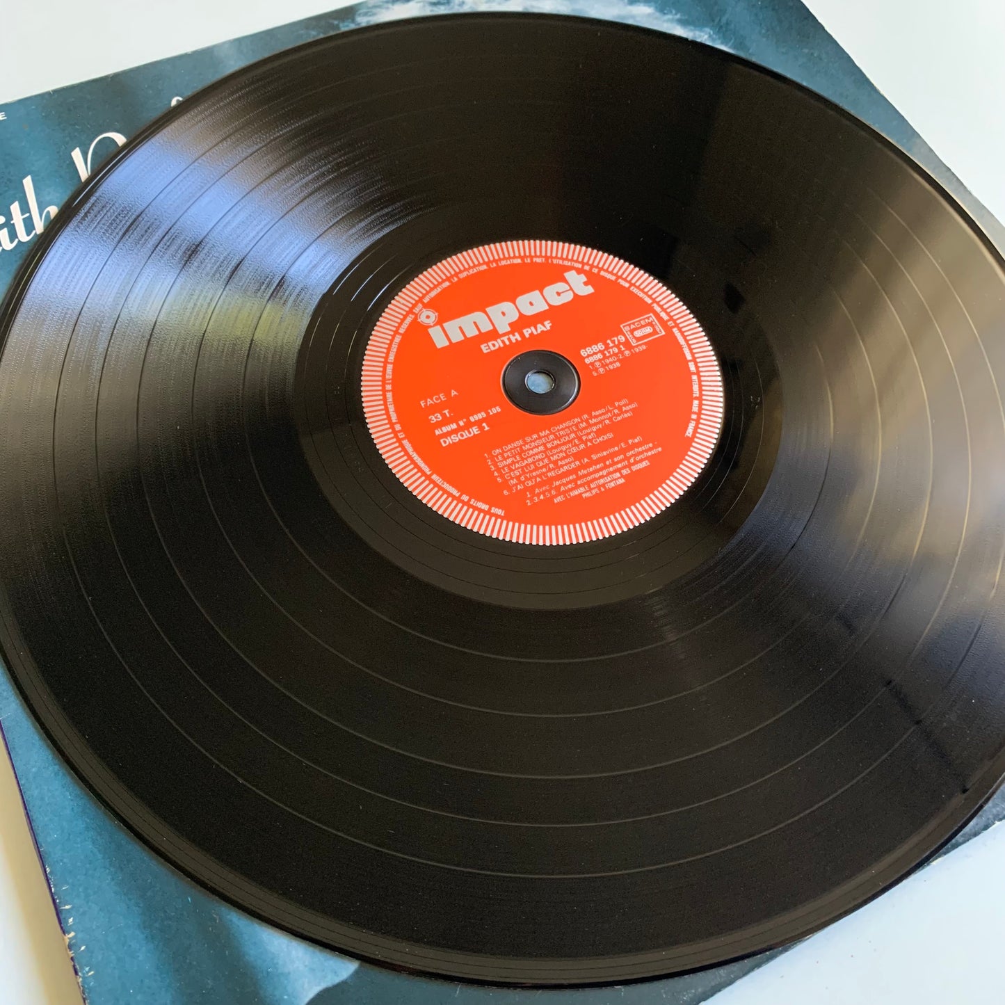 Edith Piaf - Album 2 Disques - Double Vinyle 33 tours 1979 Occasion