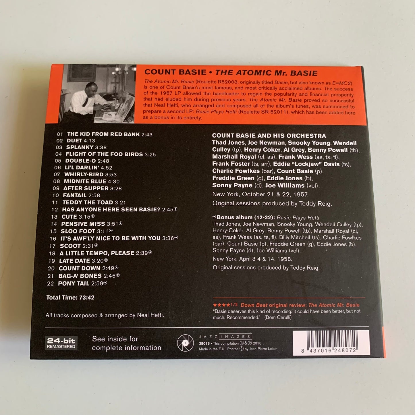 Count Basie - The Atomic Mr. Basie - 2016 Occasion