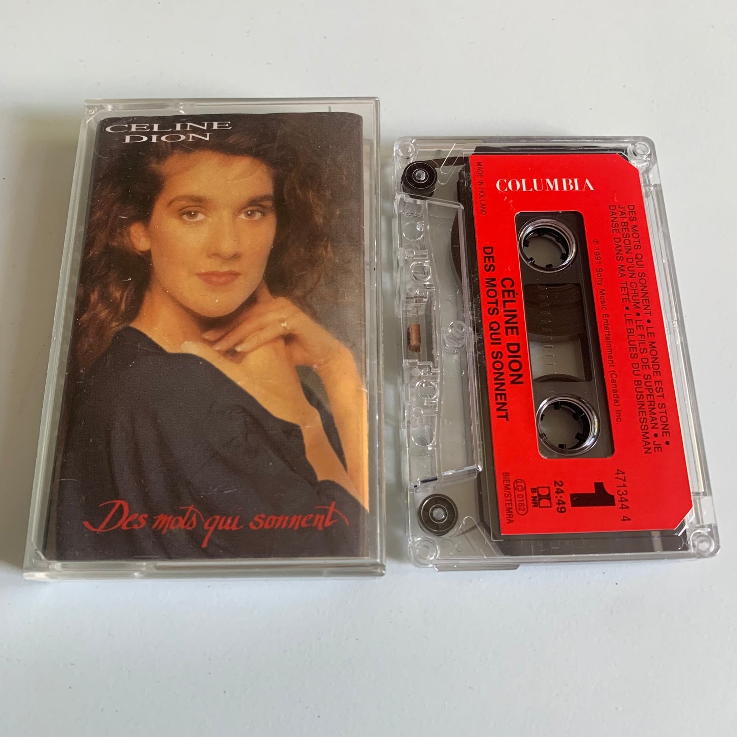 Celine Dion - Des Mots Qui Sonnent - 1992 Occasion