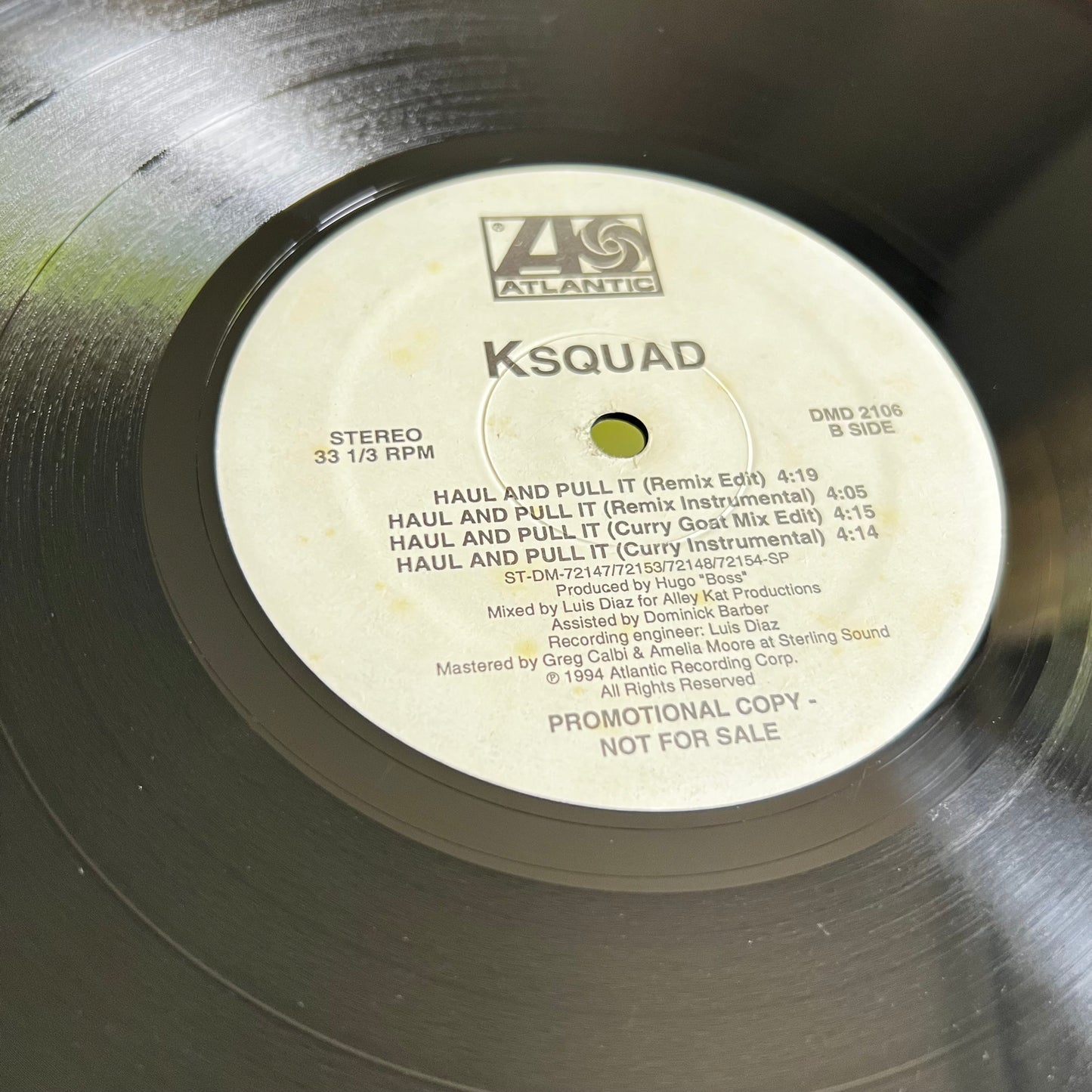 KSquad - Haul And Pull It - Single 1994