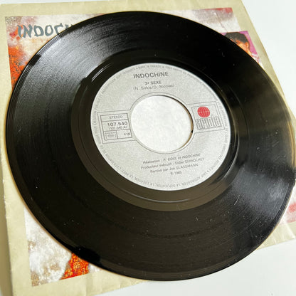 Indochine - 3e Sexe / 3 Nuits Par Semaine - Single 1985