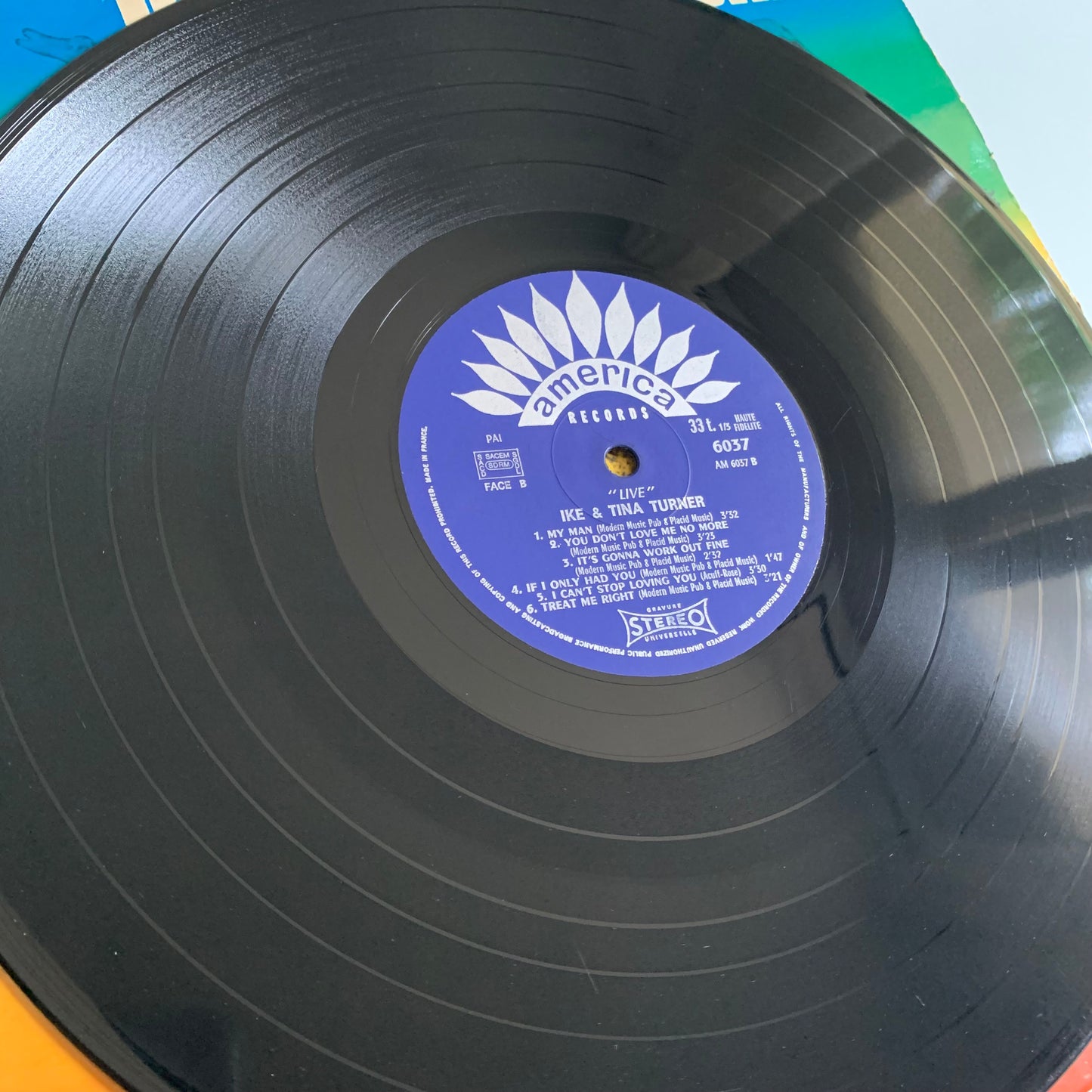Ike & Tina Turner - Live! - LP 1971 Occasion