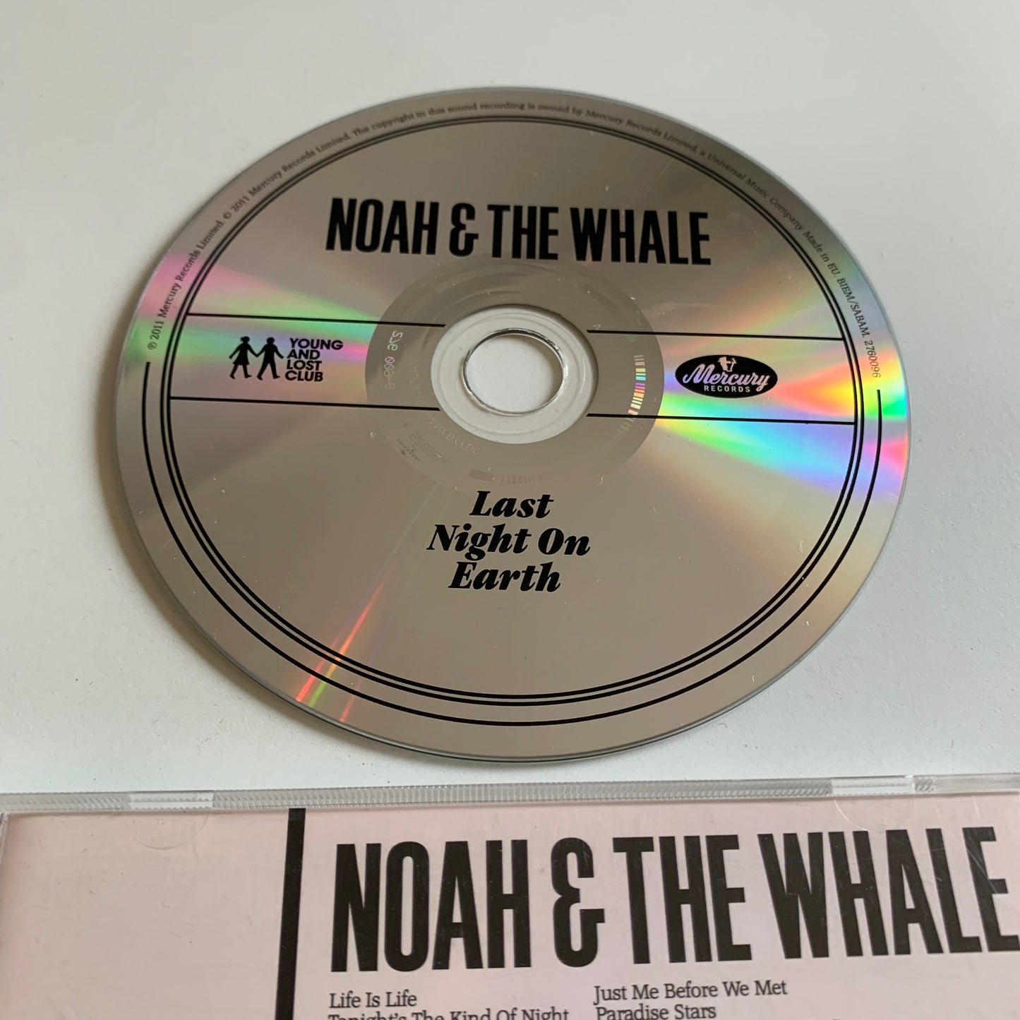CD - Noah & The Whale - Last Night On Earth - 2011 Occasion