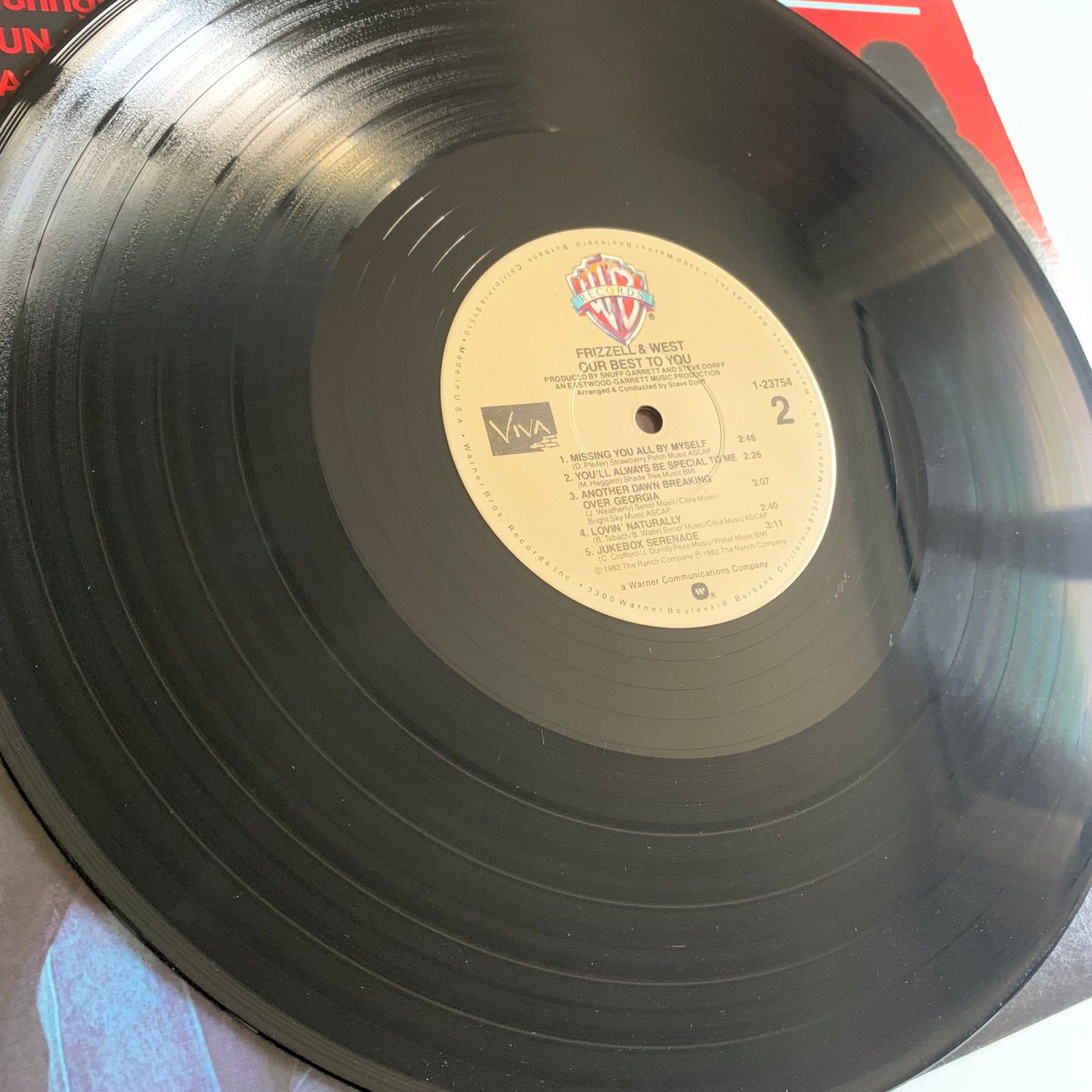 Frizzell & West - Our Best To You - LP 1982
